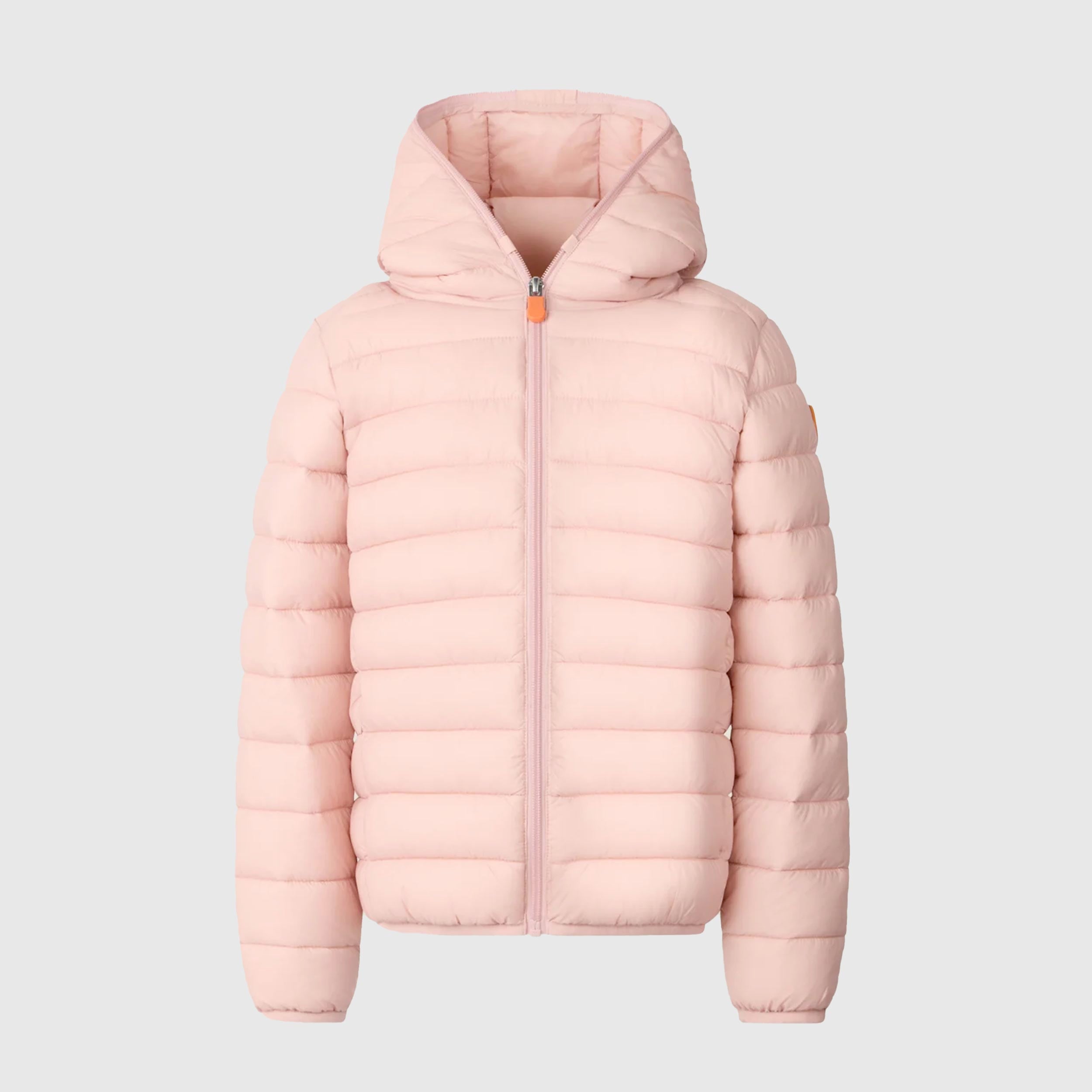 Animal-Free Pink Lily Down Jacket by SAVE THE DUCK