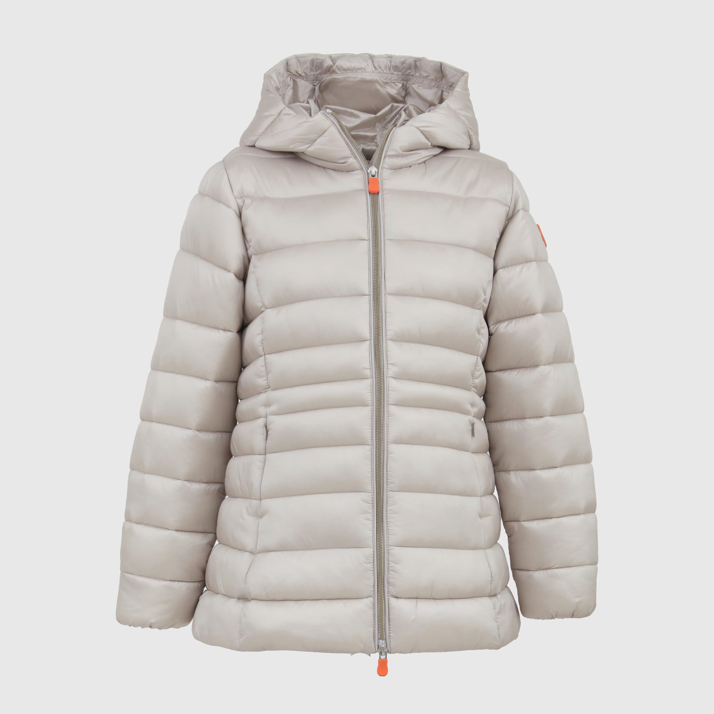 Piumino Beige Animal Free Iris Firmato SAVE THE DUCK