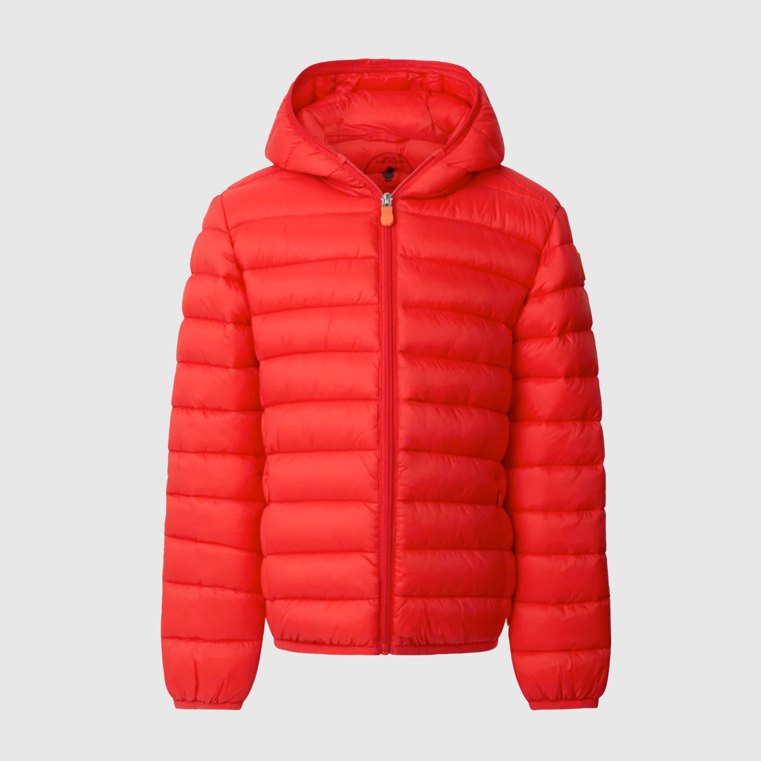 Piumino Rosso Animal Free Dony Firmato SAVE THE DUCK