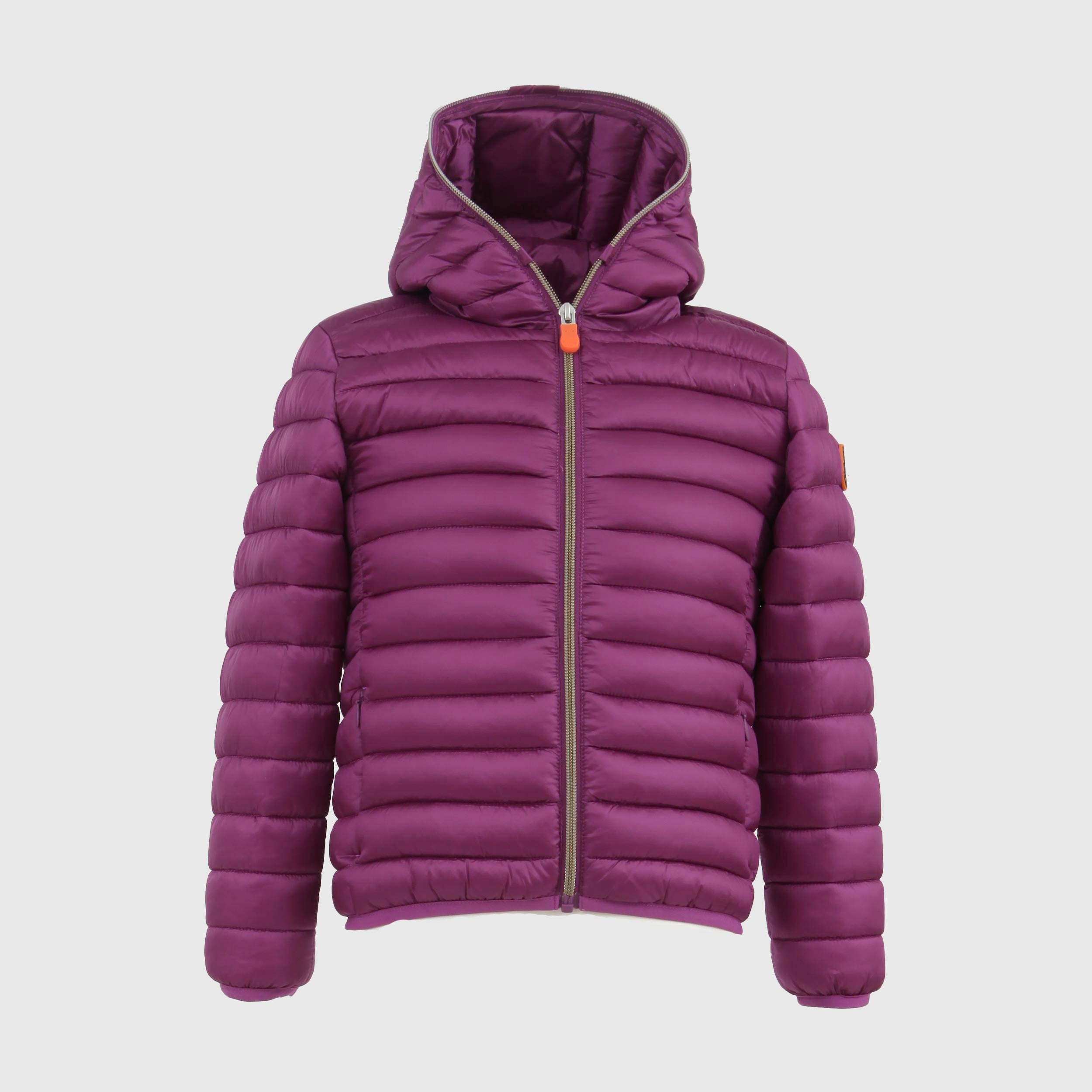 Piumino Animal Free Iris Viola Firmato SAVE THE DUCK