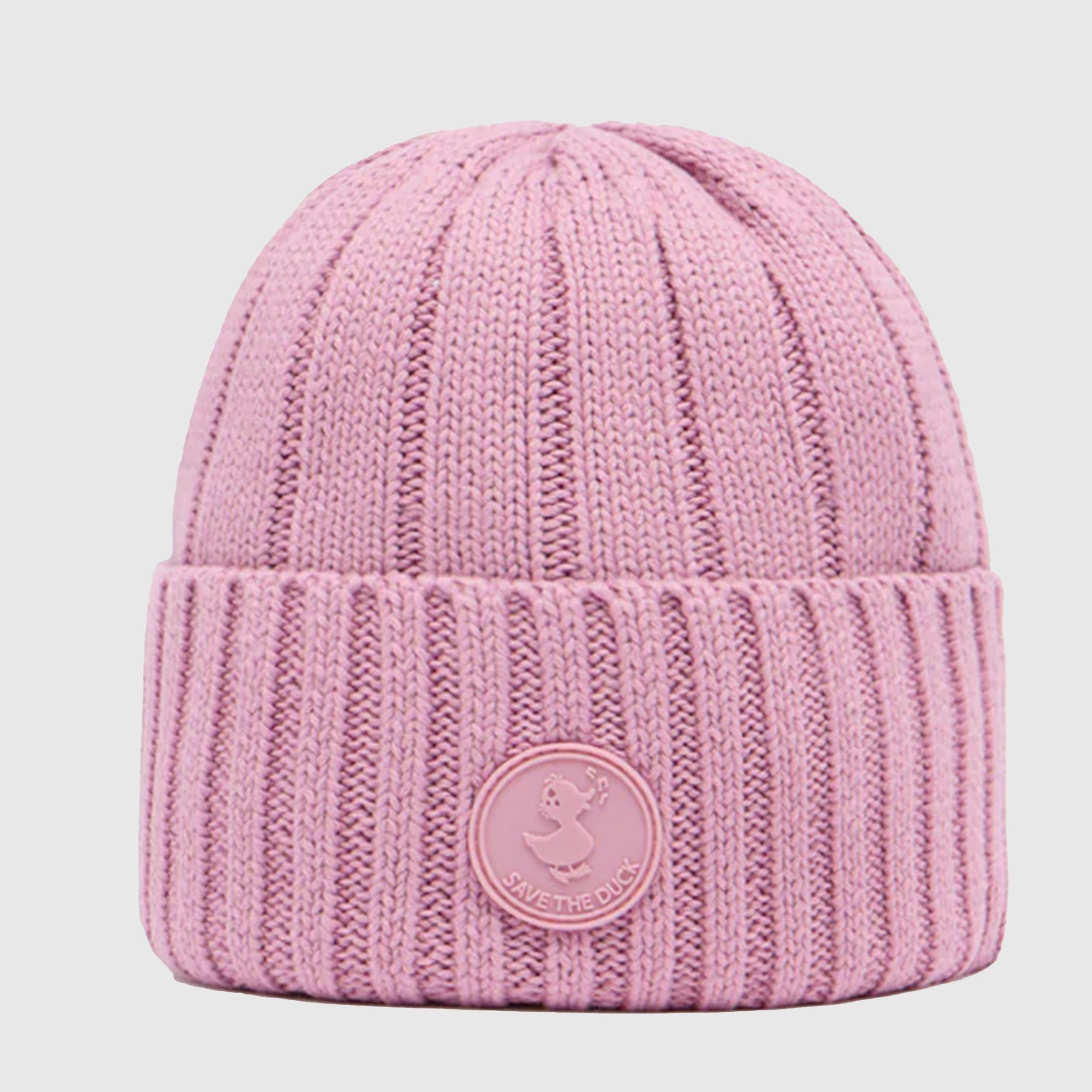 Berretto Rosa Doyle Con Logo Firmato SAVE THE DUCK