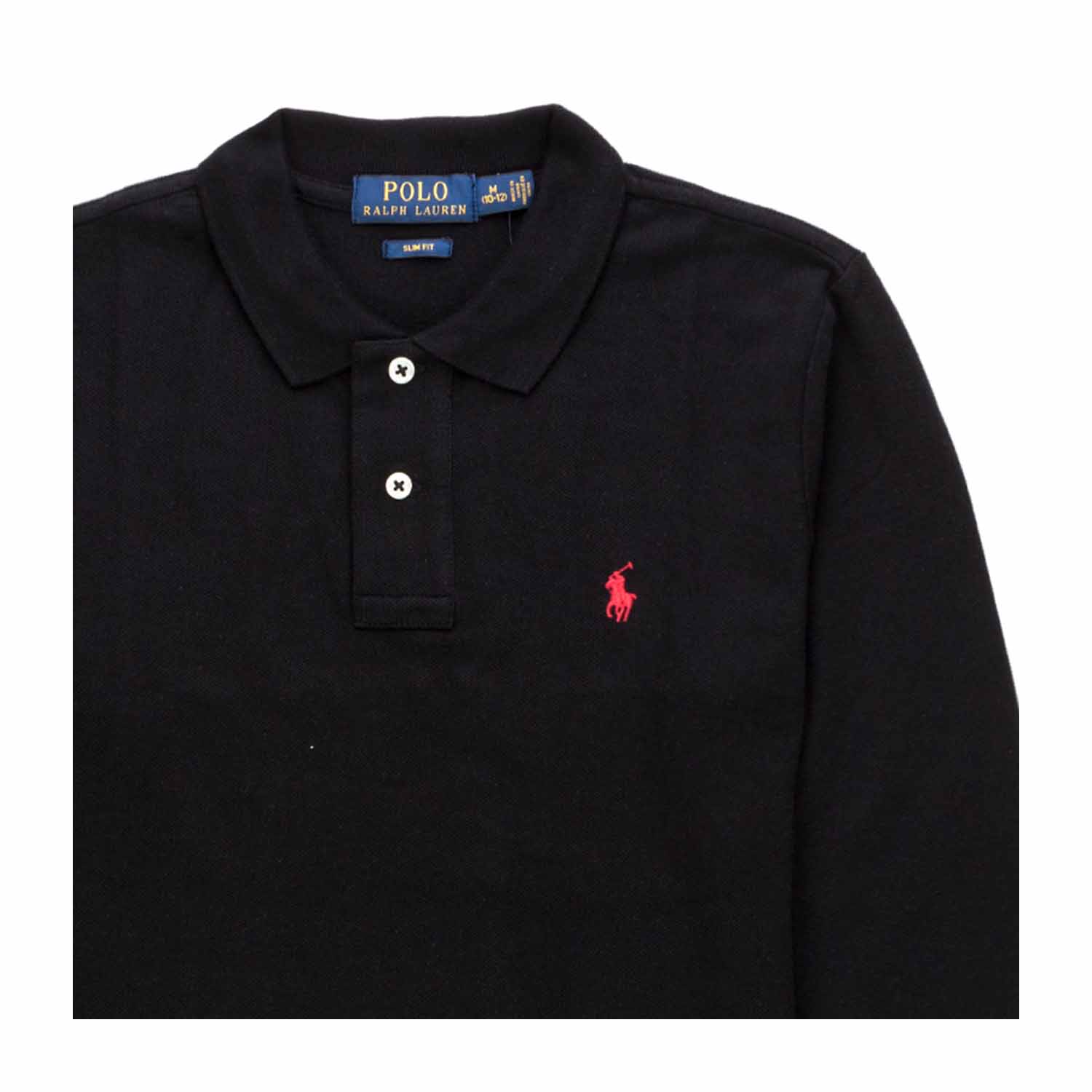 BLACK POLO SHIRT FOR TEEN KIDS