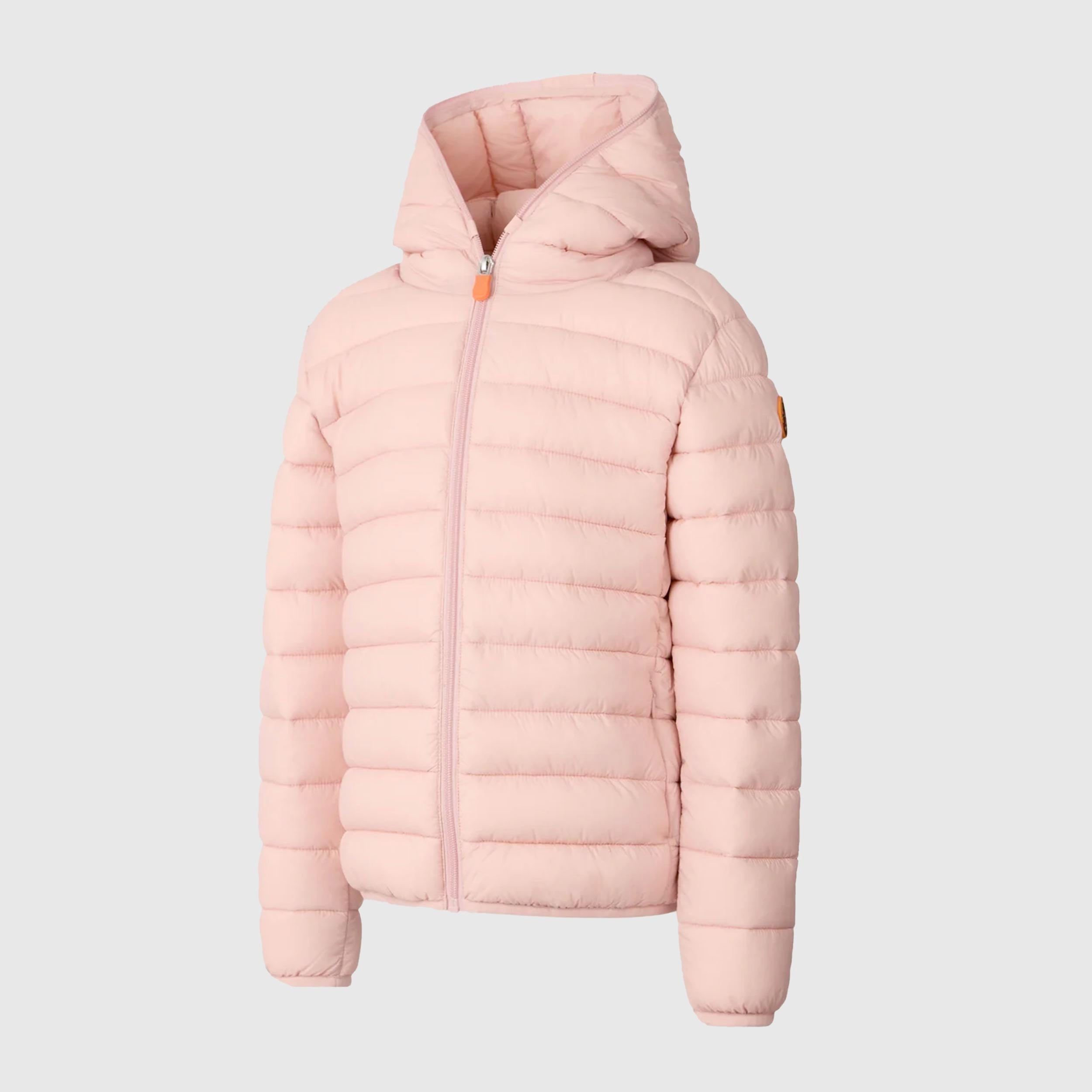Animal-Free Pink Lily Down Jacket by SAVE THE DUCK