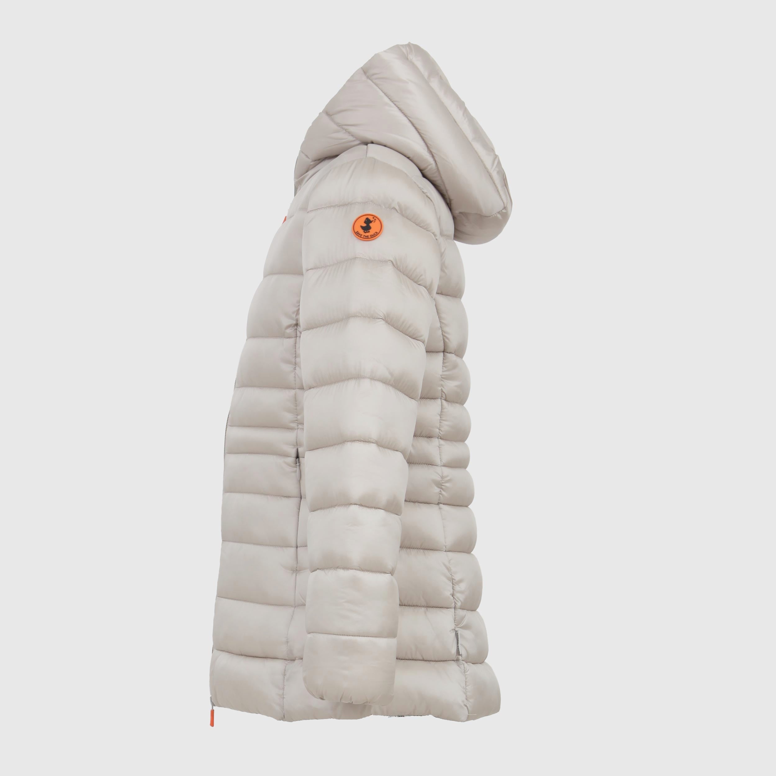 Piumino Beige Animal Free Iris Firmato SAVE THE DUCK