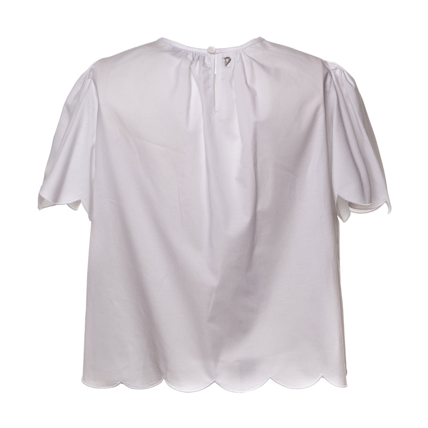 BLUSA BIANCA BAMBINA E TEENAGER - annameglio.com abbigliamento moda