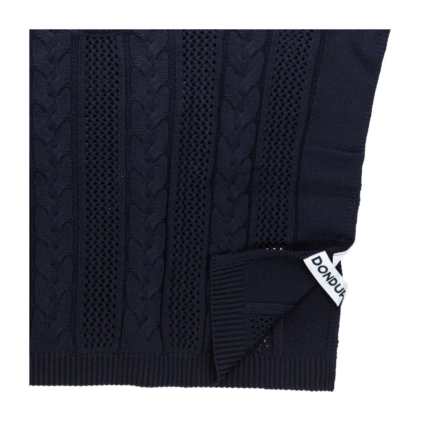 MAGLIA PONCHO BLU BAMBINA TEEN - annameglio.com abbigliamento moda