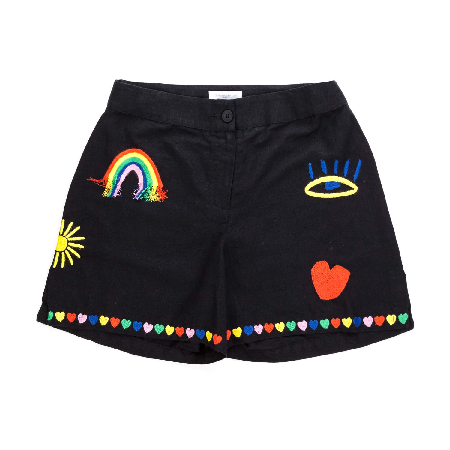 SHORTS NERI GIRL BAMBINA - annameglio.com abbigliamento moda
