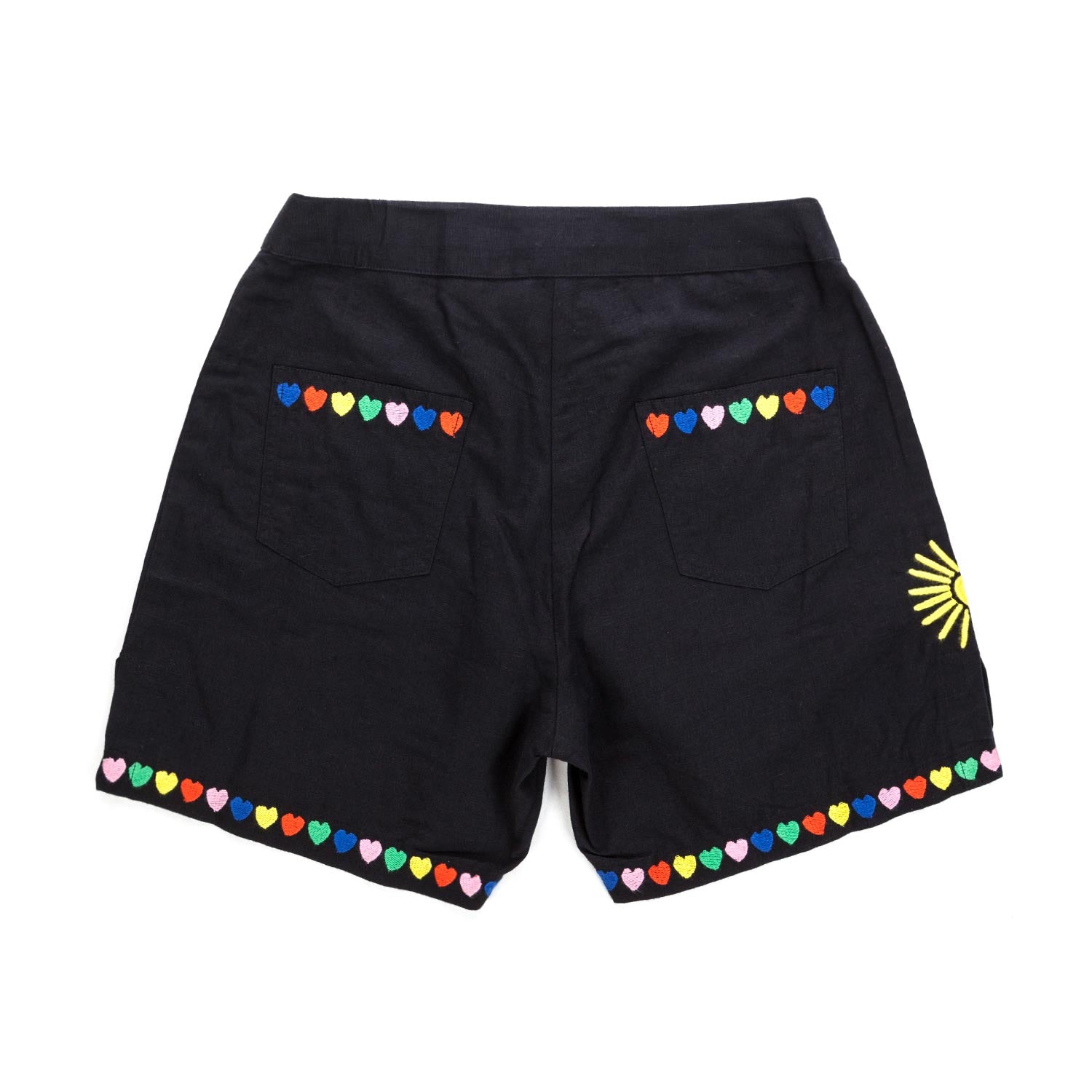 SHORTS NERI GIRL BAMBINA - annameglio.com abbigliamento moda