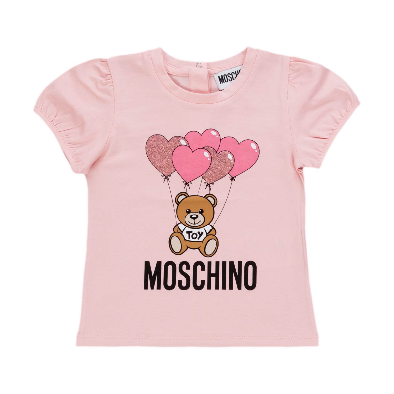 T-SHIRT ROSA ORSETTO NEONATA - annameglio.com abbigliamento moda