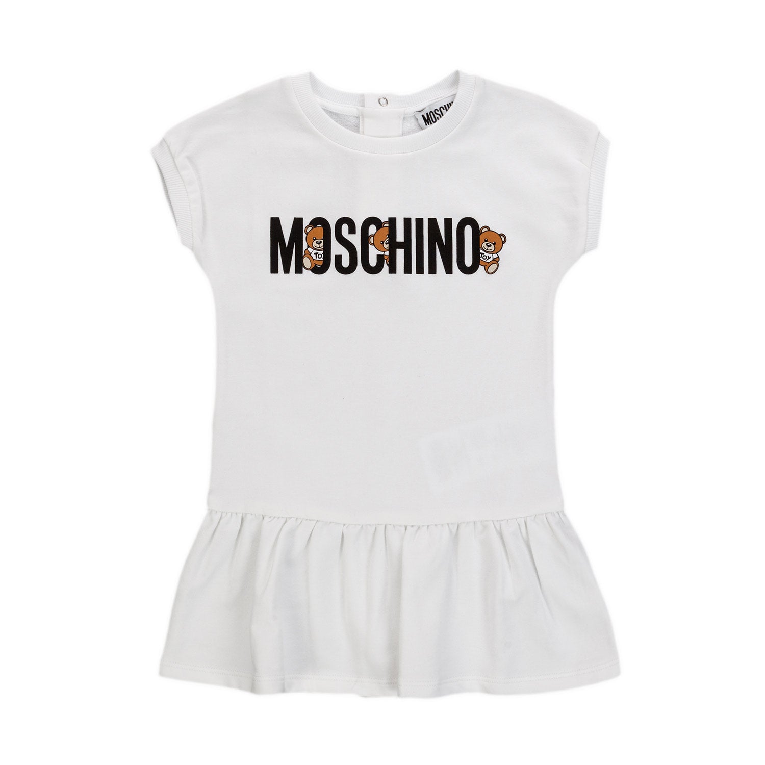 ABITO BIANCO COTONE BIMBA NEONATA - annameglio.com abbigliamento moda