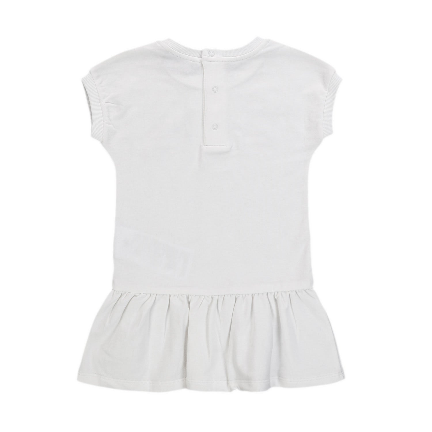 ABITO BIANCO COTONE BIMBA NEONATA - annameglio.com abbigliamento moda