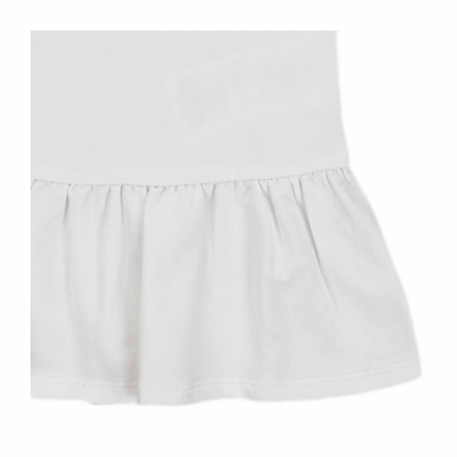 ABITO BIANCO COTONE BIMBA NEONATA - annameglio.com abbigliamento moda