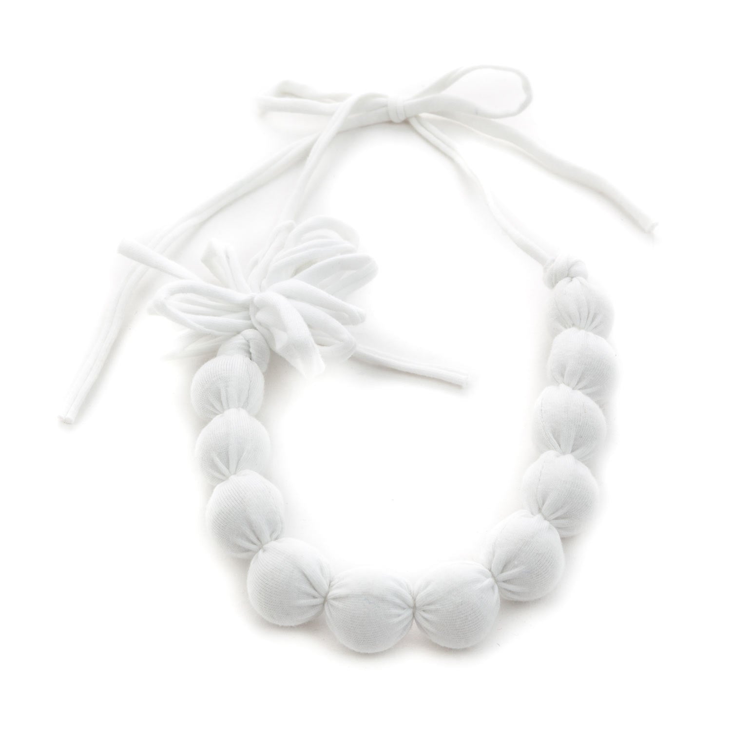 COLLANA BIANCA BAMBINA - annameglio.com abbigliamento moda