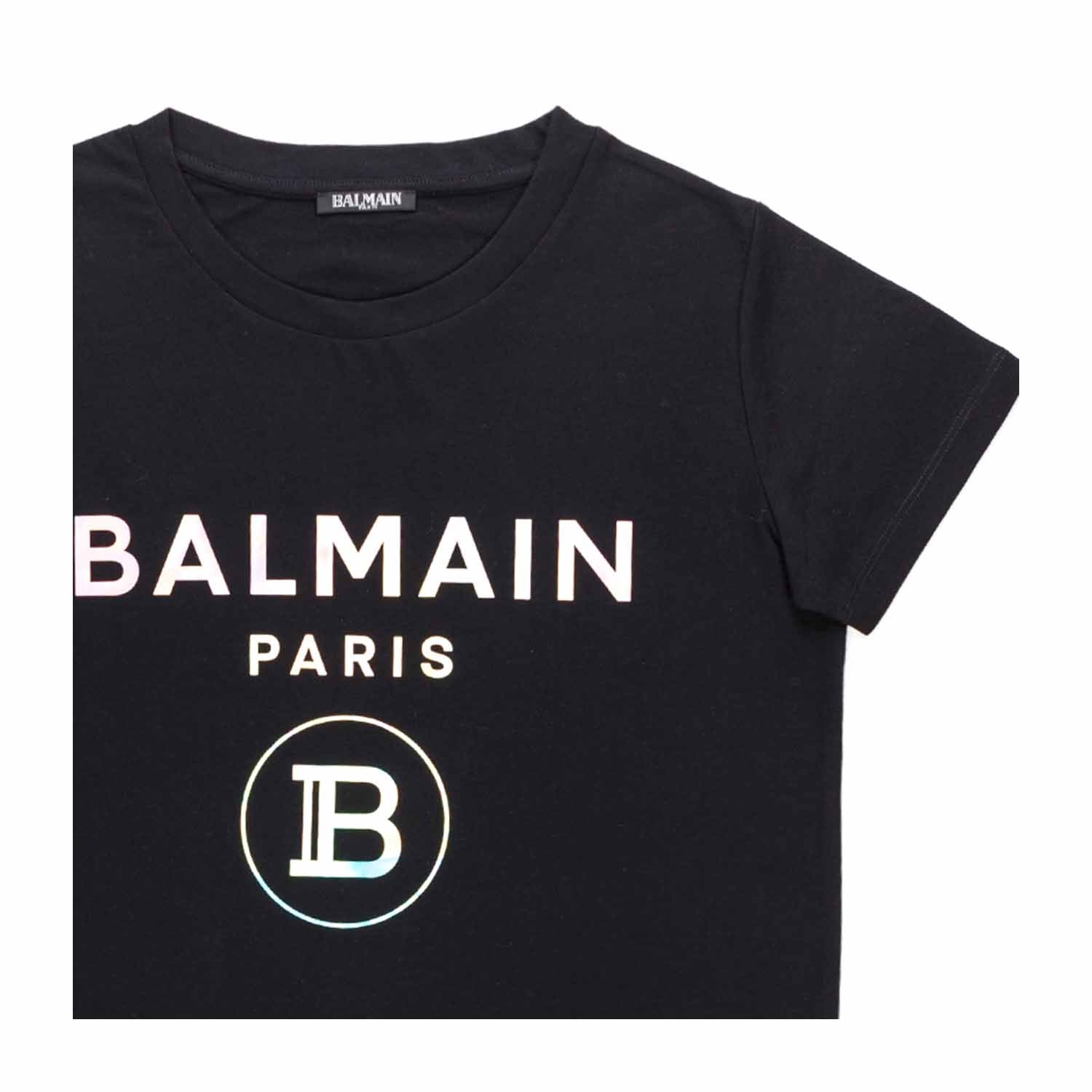 T-SHIRT NERA LOGO TEEN E BAMBINA - annameglio.com abbigliamento moda