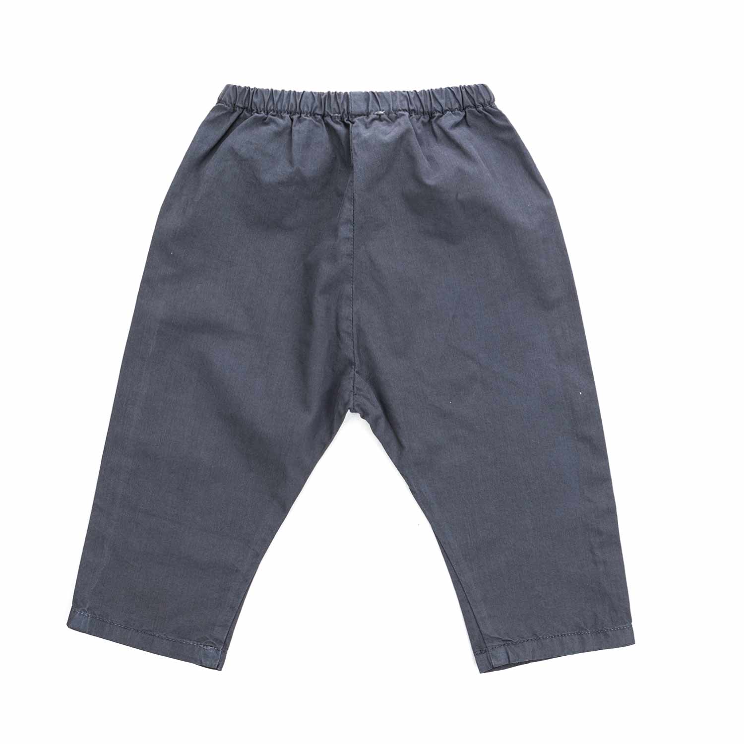 PANTALONE GRIGIO COTONE NEONATO - annameglio.com abbigliamento moda