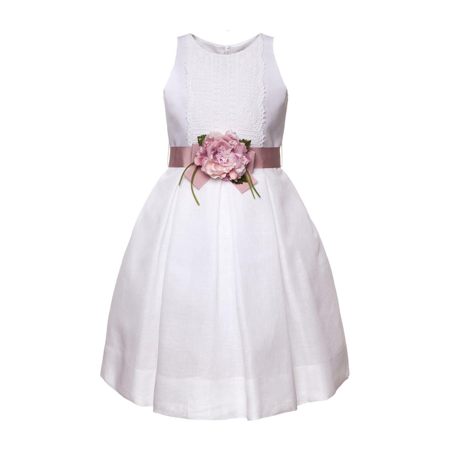 ABITO CERIMONIA LINO BAMBINA - annameglio.com abbigliamento moda