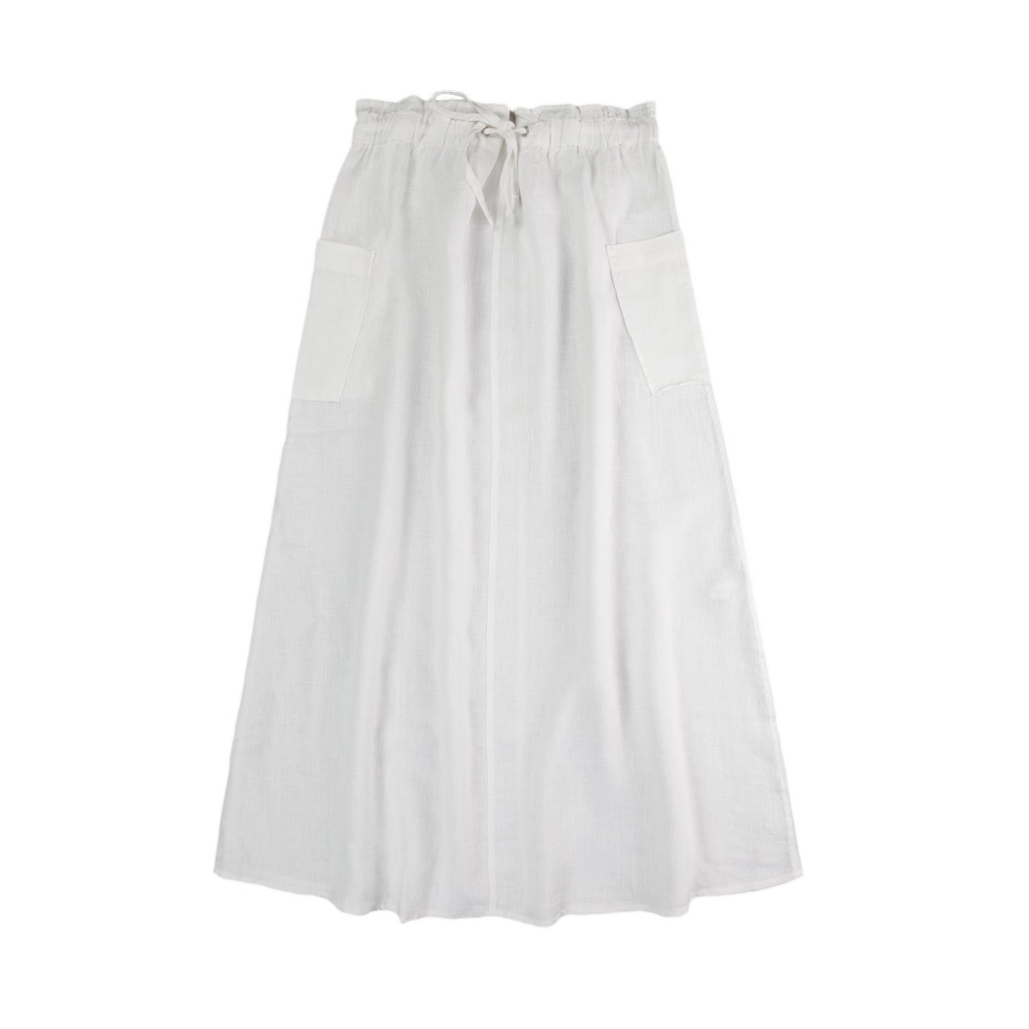 GONNA IN LINO BAMBINA TEEN - annameglio.com abbigliamento moda