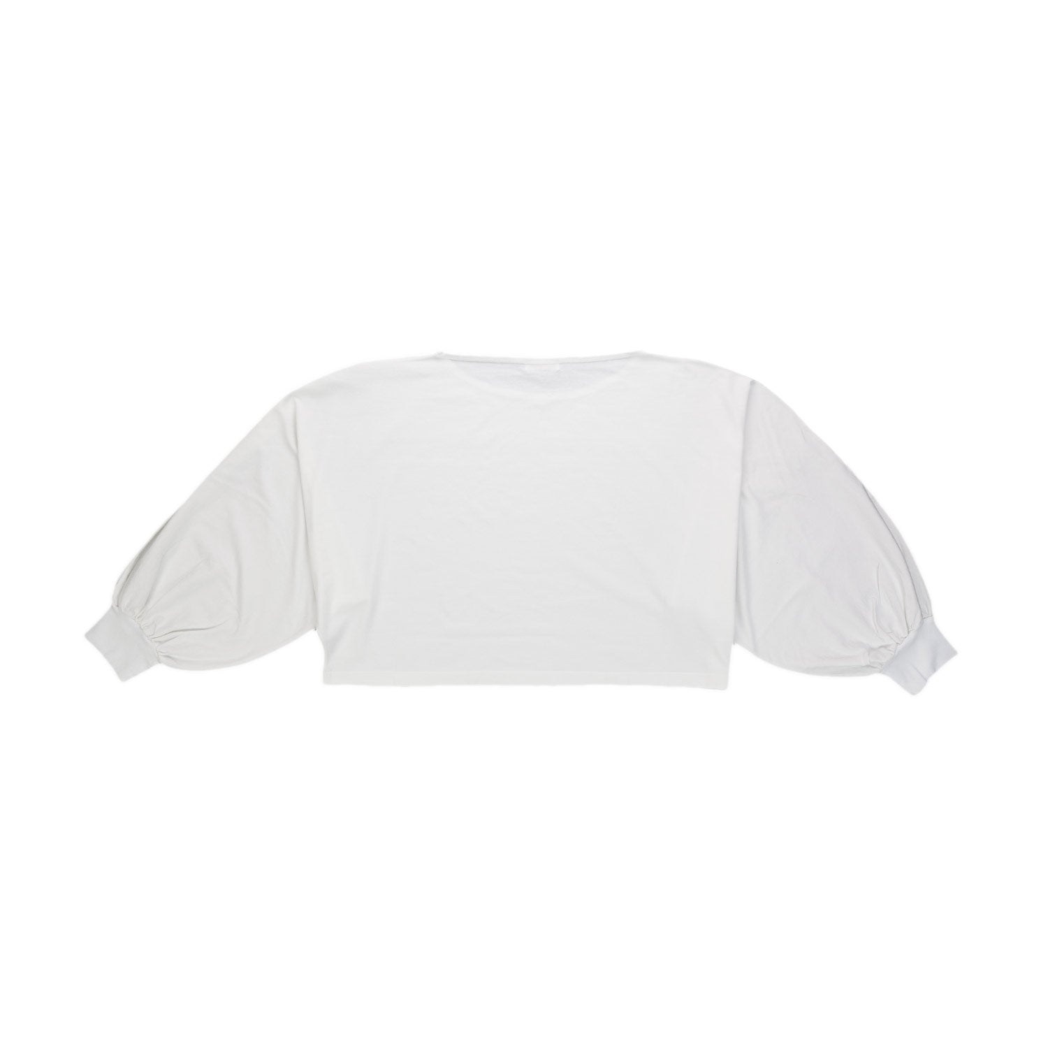 MAGLIA CROPPED BIANCA TEENAGER - annameglio.com abbigliamento moda