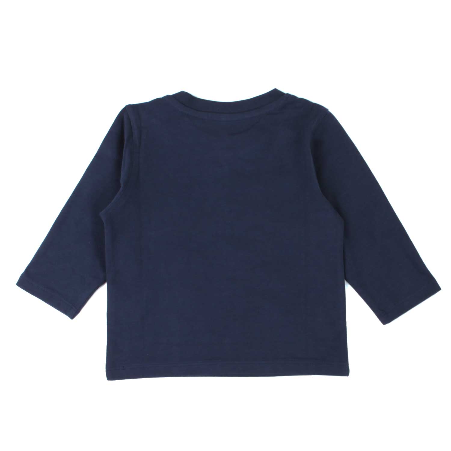 T-SHIRT BLU LOGO NEONATO BIMBO - annameglio.com abbigliamento moda