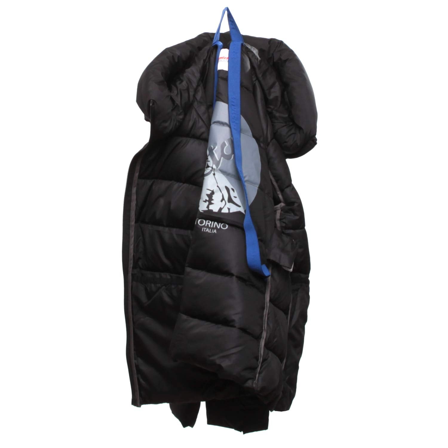 PIUMINO NERO GIRL E BAMBINA - annameglio.com abbigliamento moda