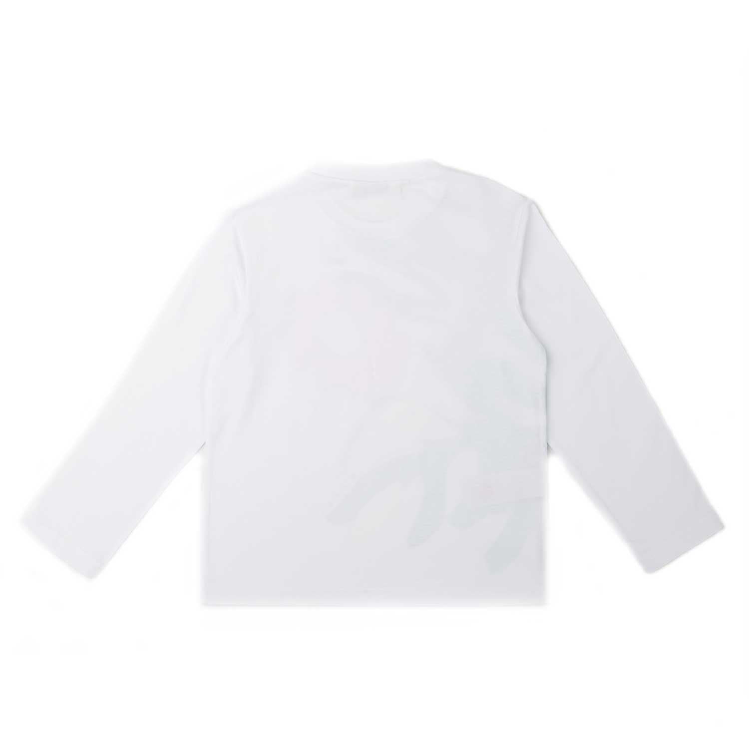 T-SHIRT BIANCA STAMPA BIMBA E TEEN - annameglio.com abbigliamento moda