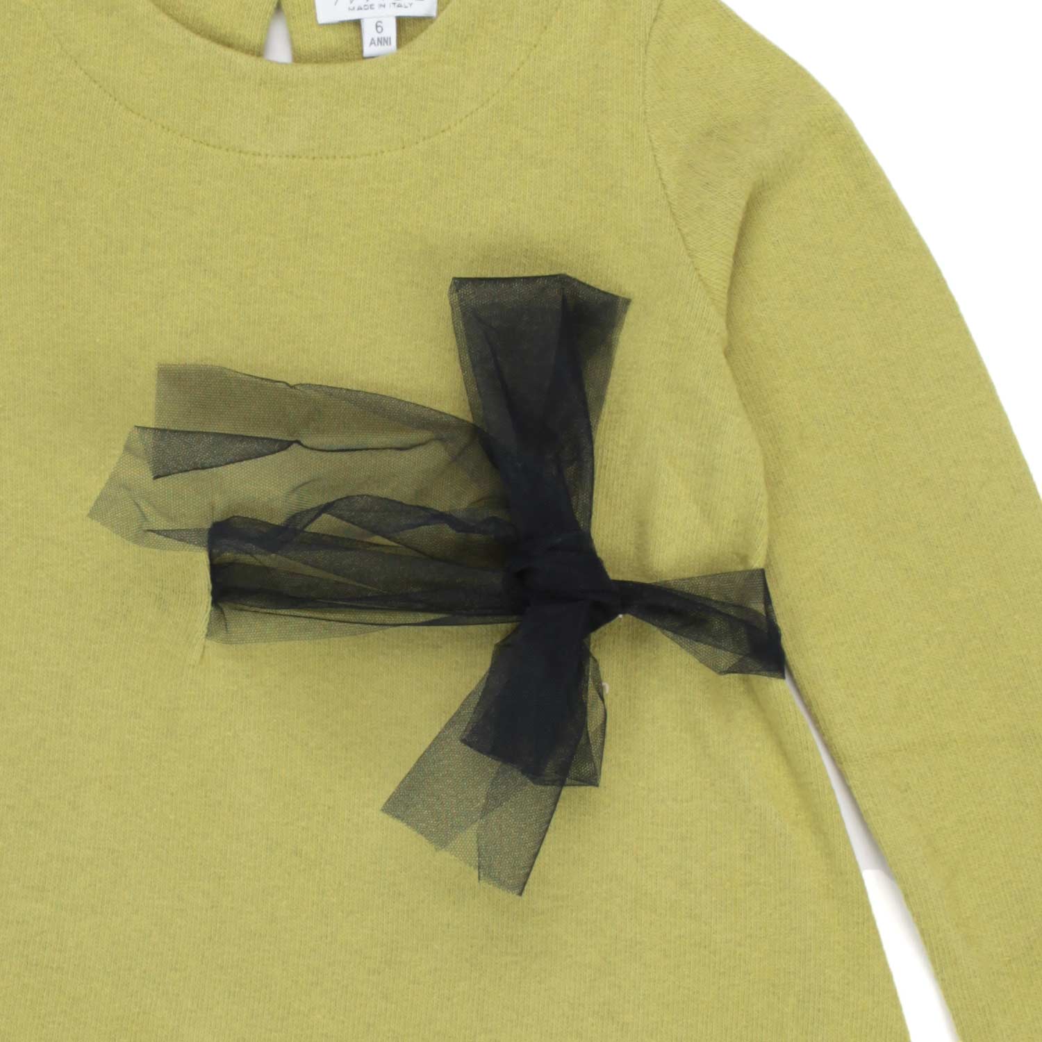 T-SHIRT CON FIOCCO BAMBINA - annameglio.com abbigliamento moda