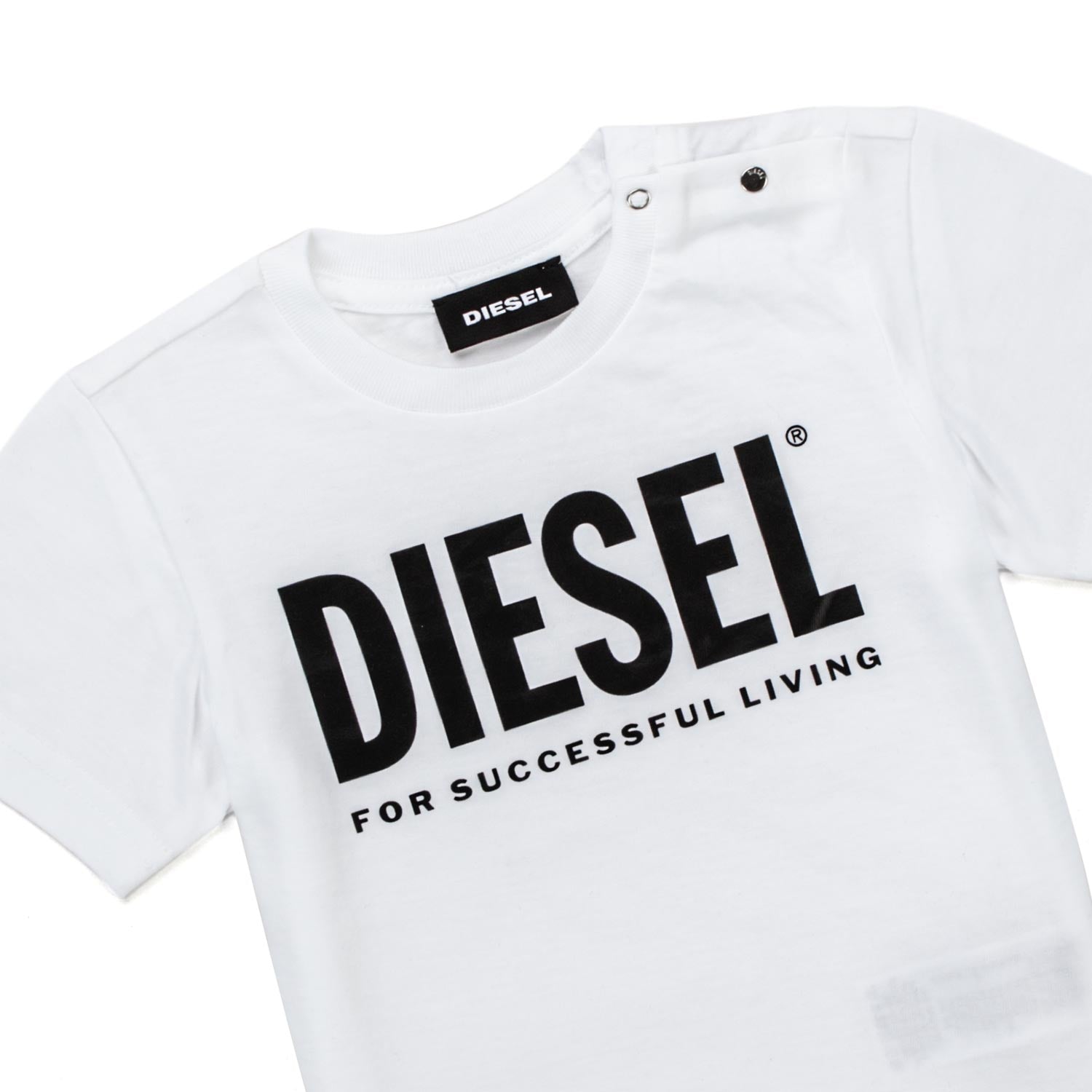 T-SHIRT BIANCA CON LOGO BABY - annameglio.com abbigliamento moda