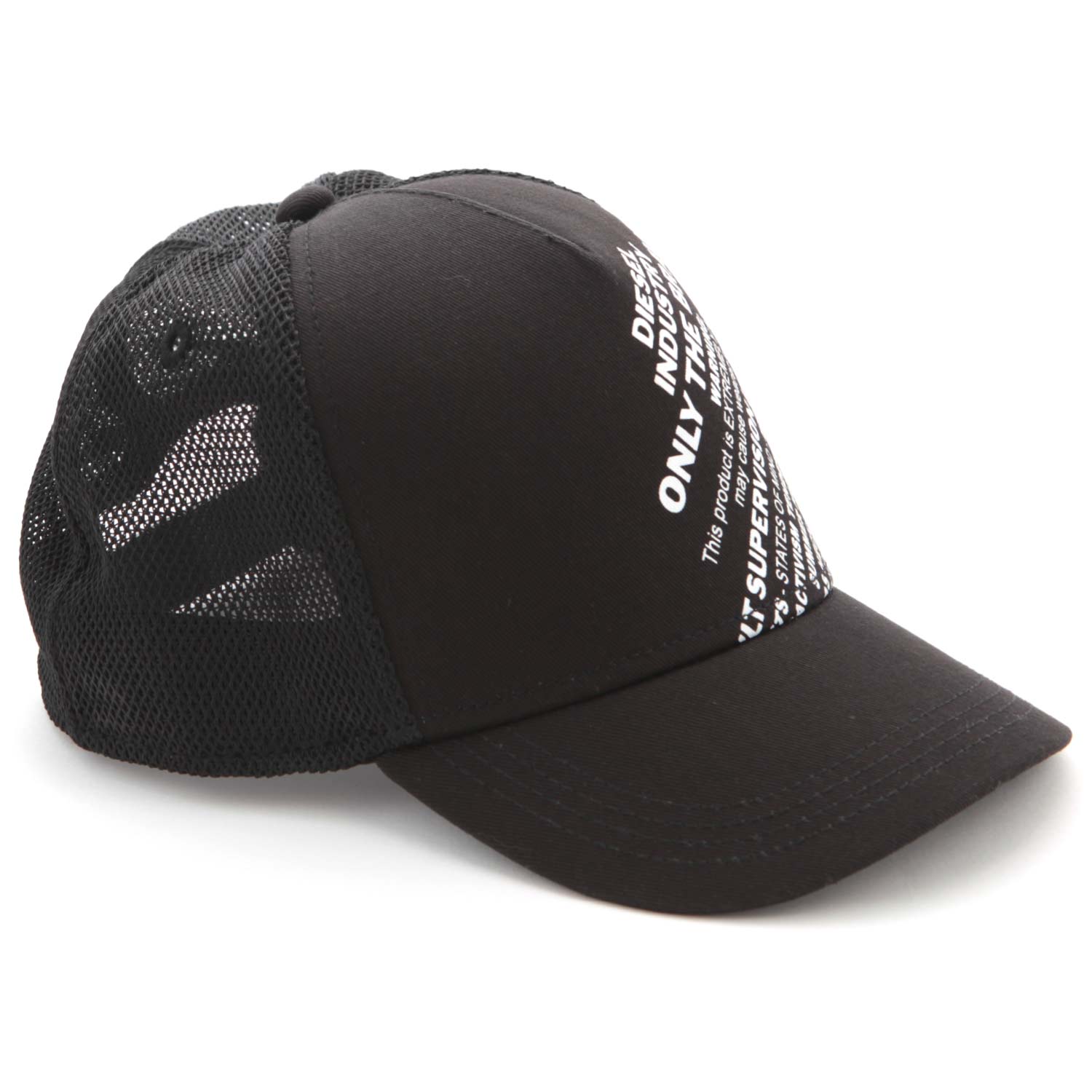 BERRETTO NERO CON STAMPA UNISEX - annameglio.com abbigliamento moda