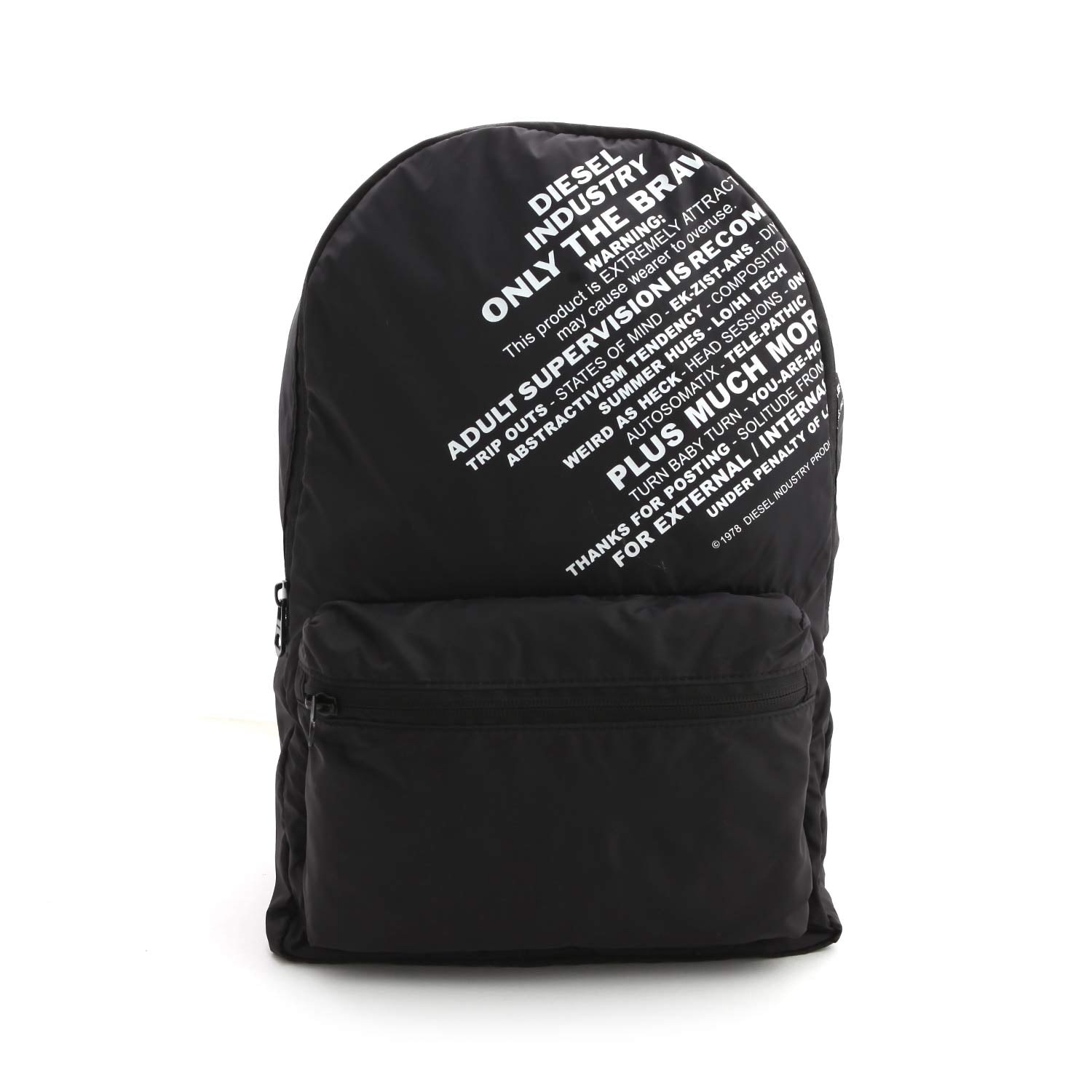 ZAINO NERO CON STAMPA UNISEX - annameglio.com abbigliamento moda