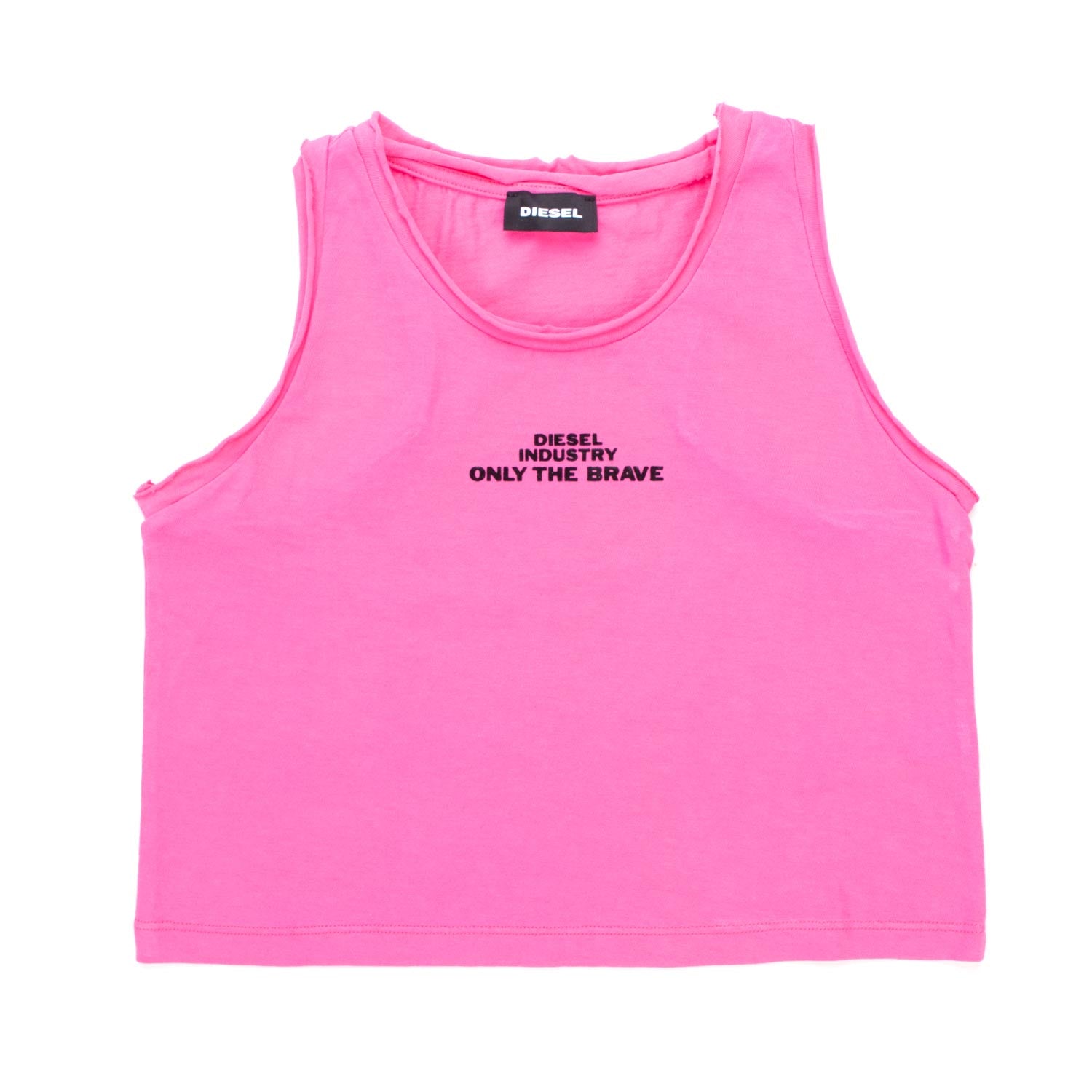 TOP FUCSIA LOGO BAMBINA TEENAGER - annameglio.com abbigliamento moda
