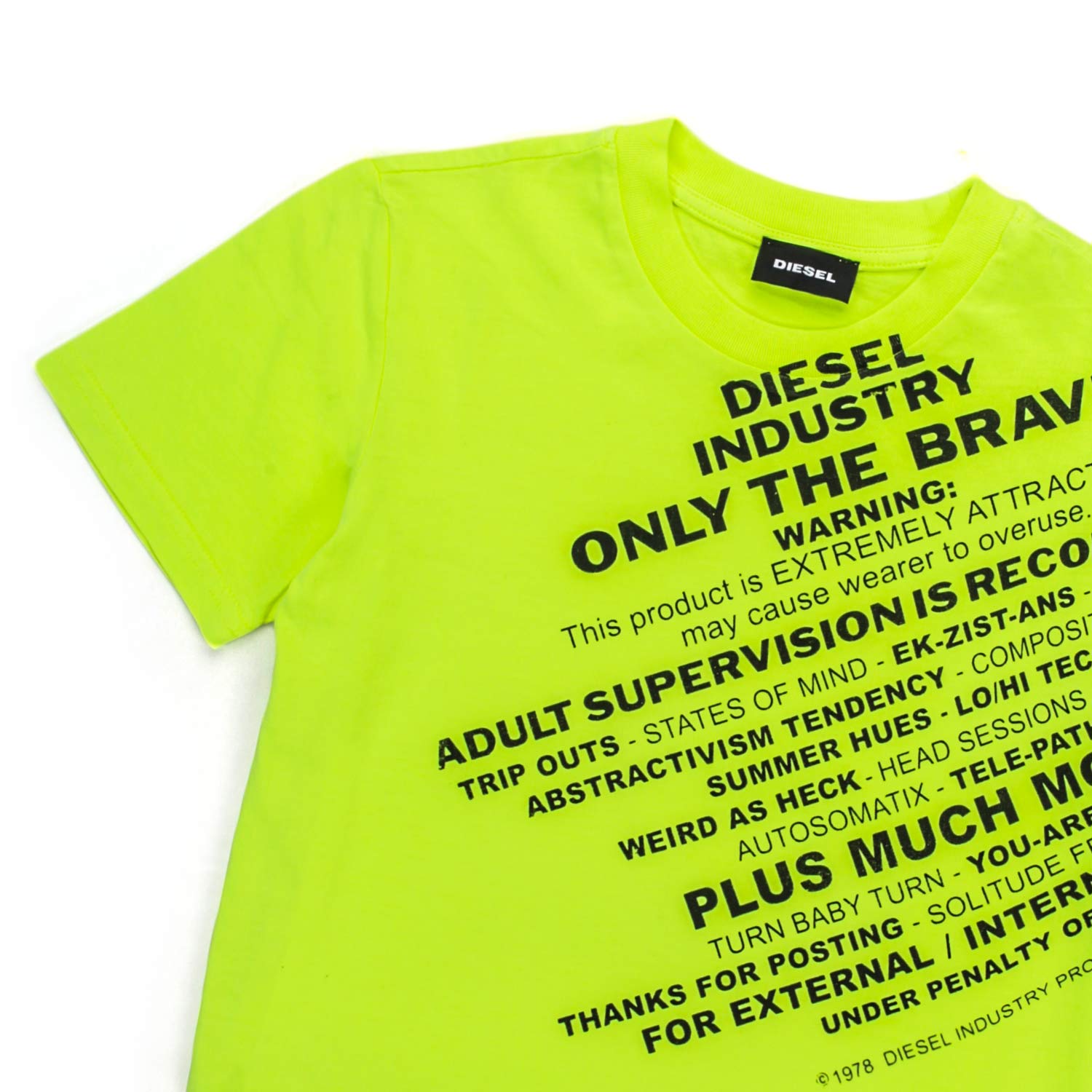 T-SHIRT GIALLO FLUO UNISEX - annameglio.com abbigliamento moda