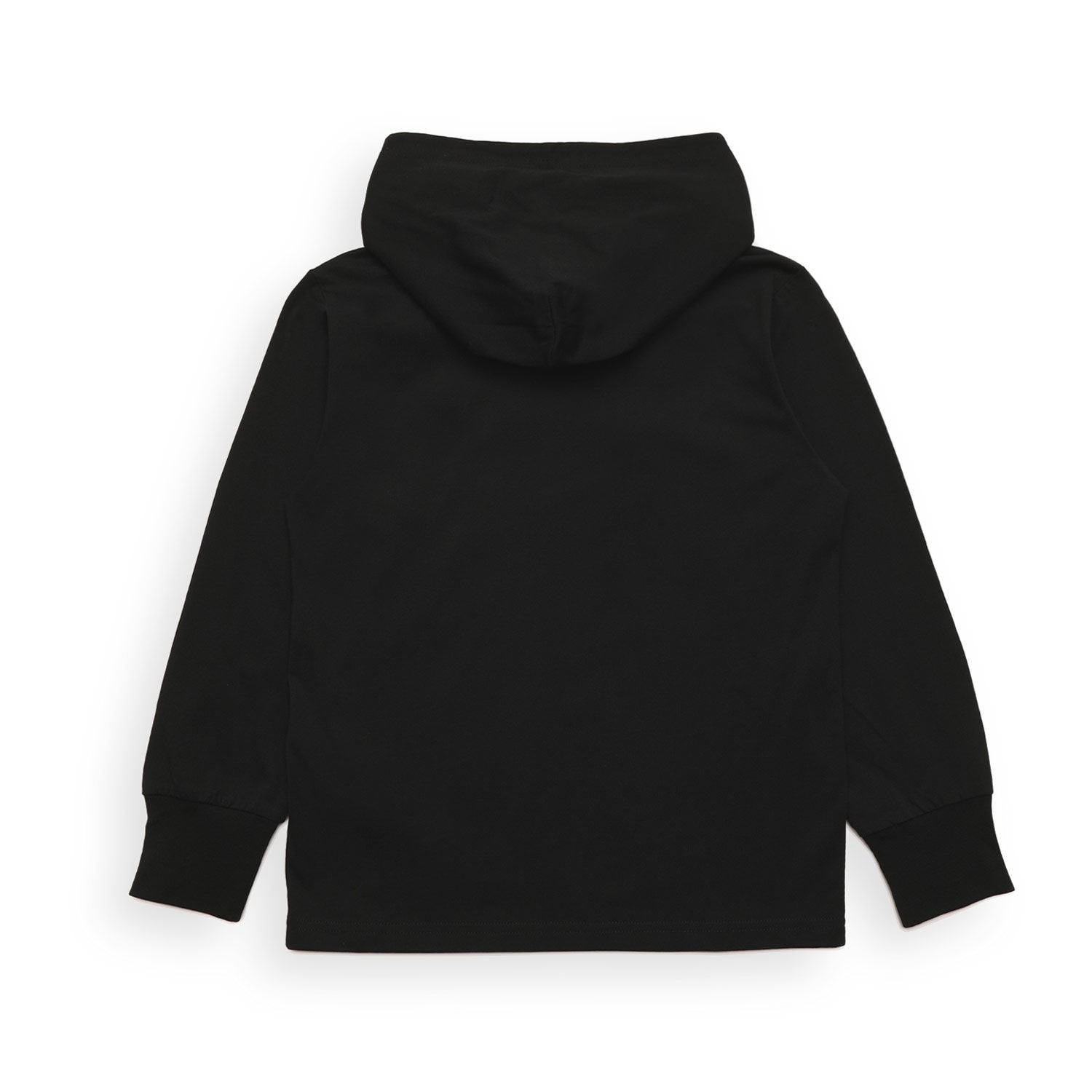 FELPA CON CAPPUCCIO UNISEX NERA - annameglio.com abbigliamento moda