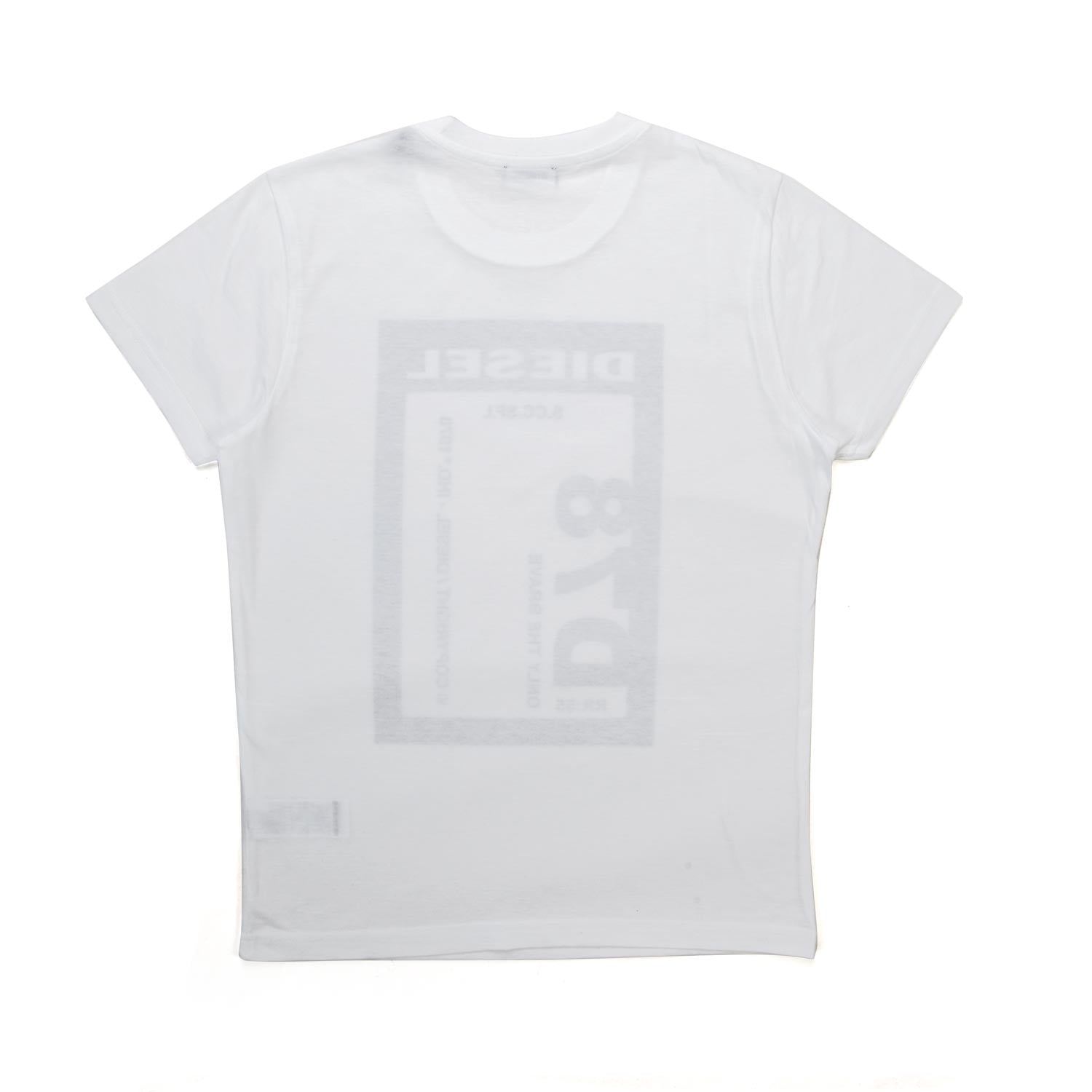 T-SHIRT BAMBINO TEEN LOGO BIANCA - annameglio.com abbigliamento moda