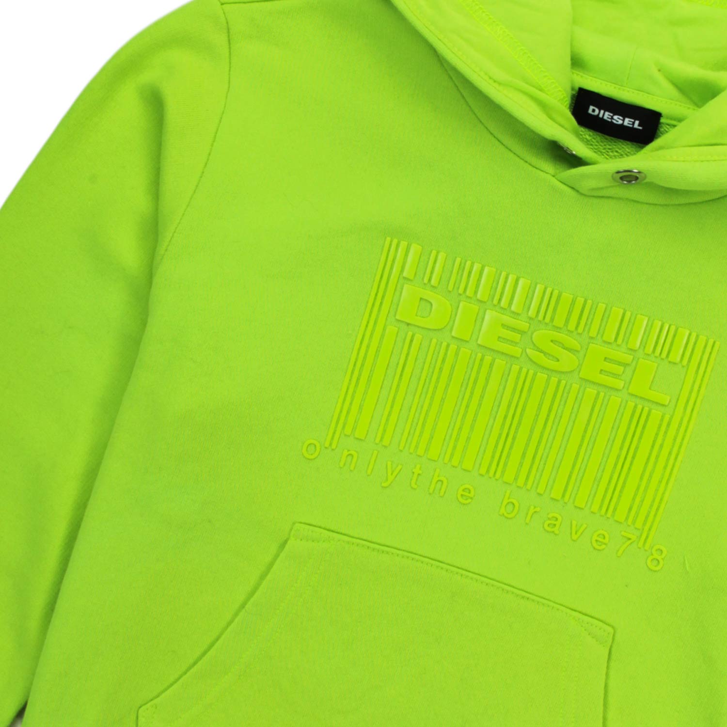 FELPA VERDE FLUO UNISEX - annameglio.com abbigliamento moda