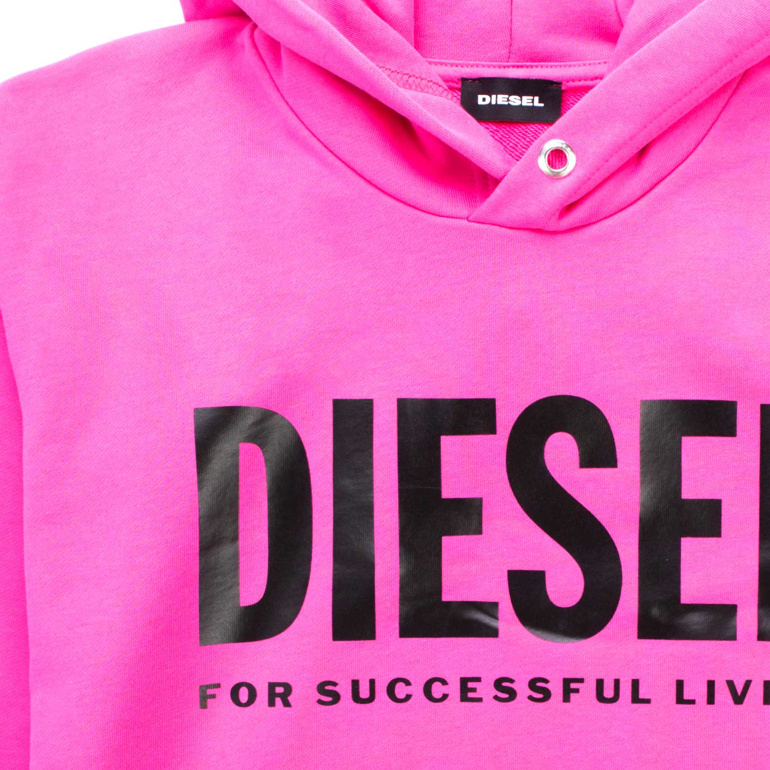 FELPA FUCSIA LOGO TEEN BAMBINA - annameglio.com abbigliamento moda