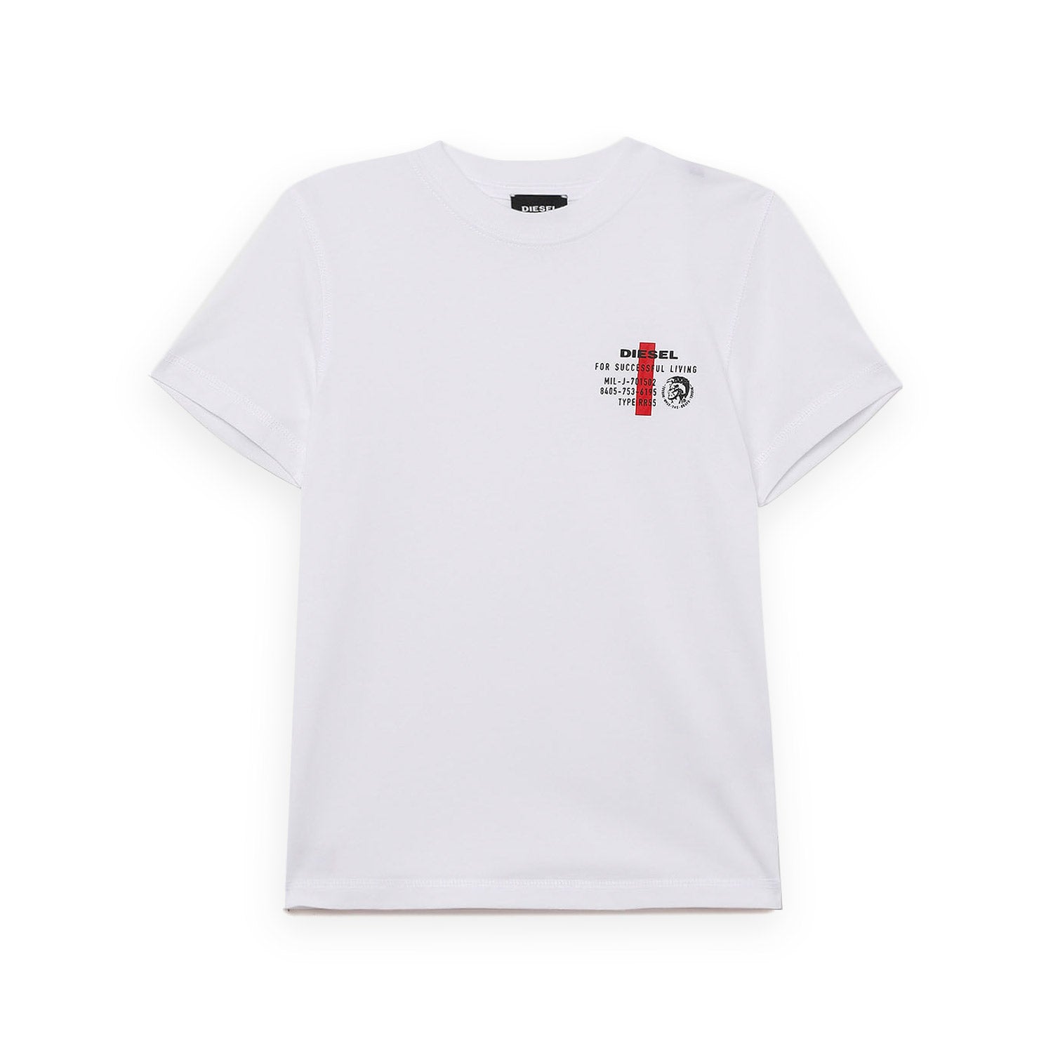 T-SHIRT BAMBINO TEEN BIANCA LOGO - annameglio.com abbigliamento moda