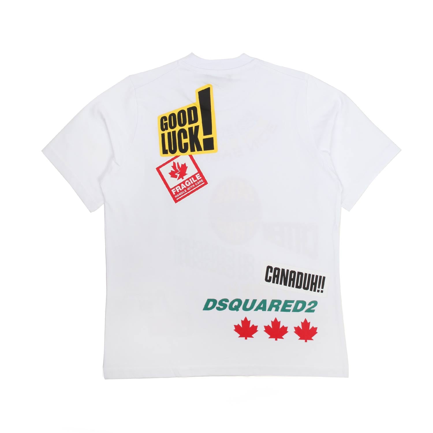 T-SHIRT STAMPA BIANCA UNISEX - annameglio.com abbigliamento moda