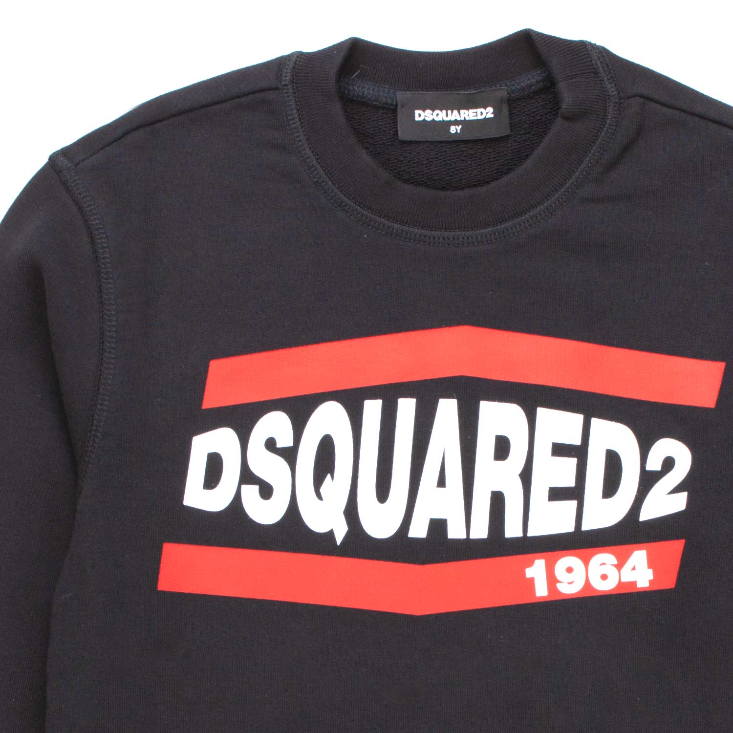 FELPA NERA CON LOGO BAMBINO BOY - annameglio.com abbigliamento moda