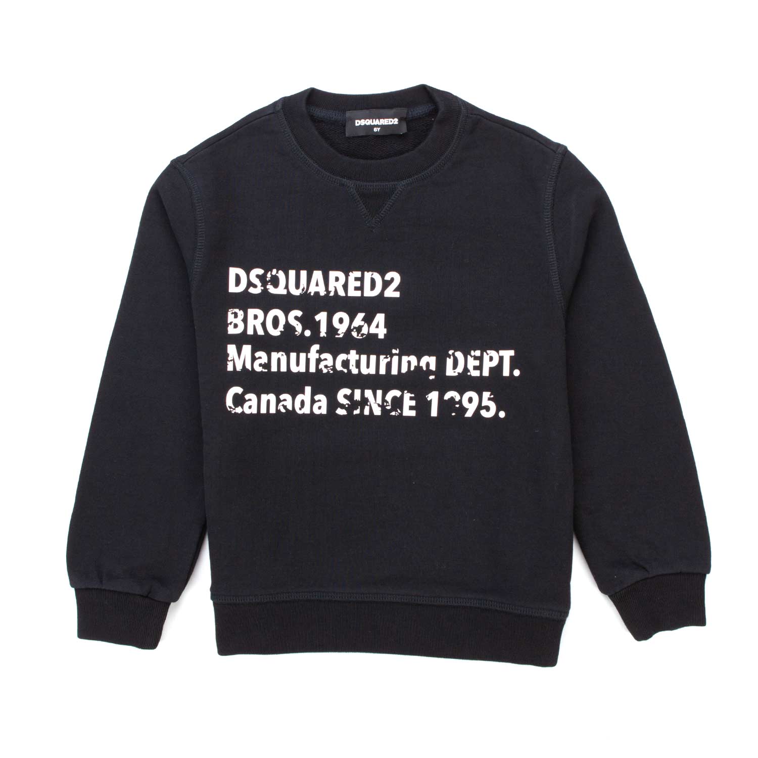 FELPA NERA STAMPA BAMBINO TEEN - annameglio.com abbigliamento moda