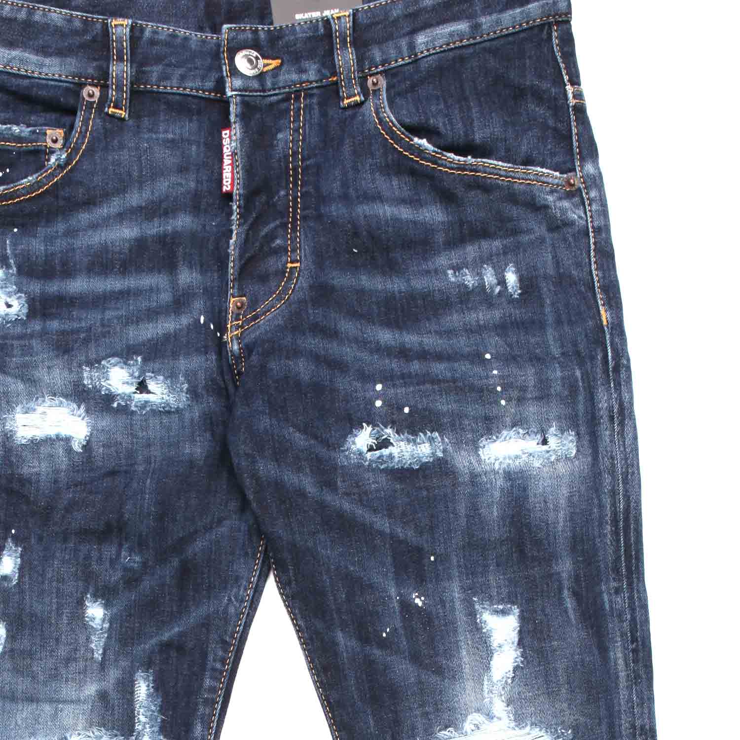 JEANS REGULAR STRAPPATI TEEN - annameglio.com abbigliamento moda