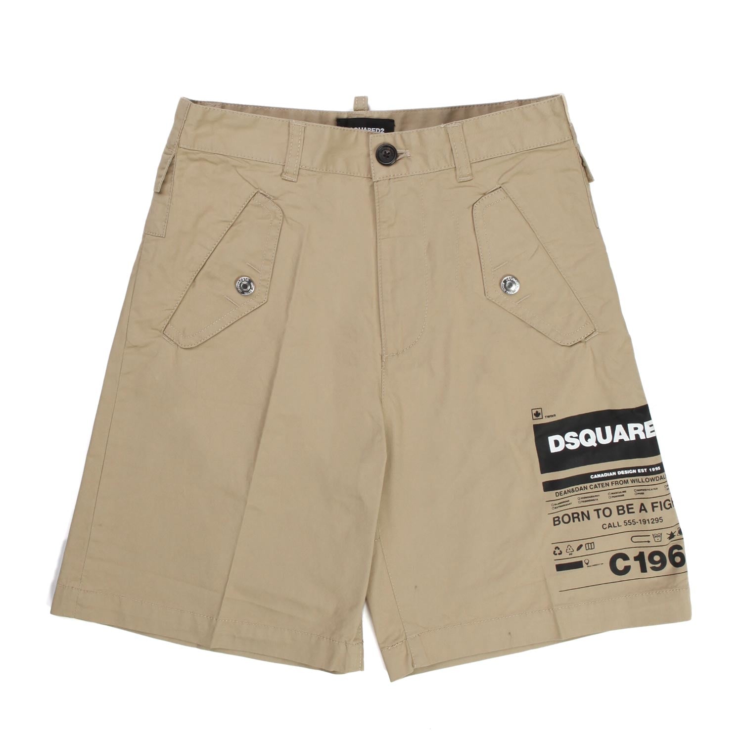 BERMUDA BEIGE TEEN BAMBINO - annameglio.com abbigliamento moda