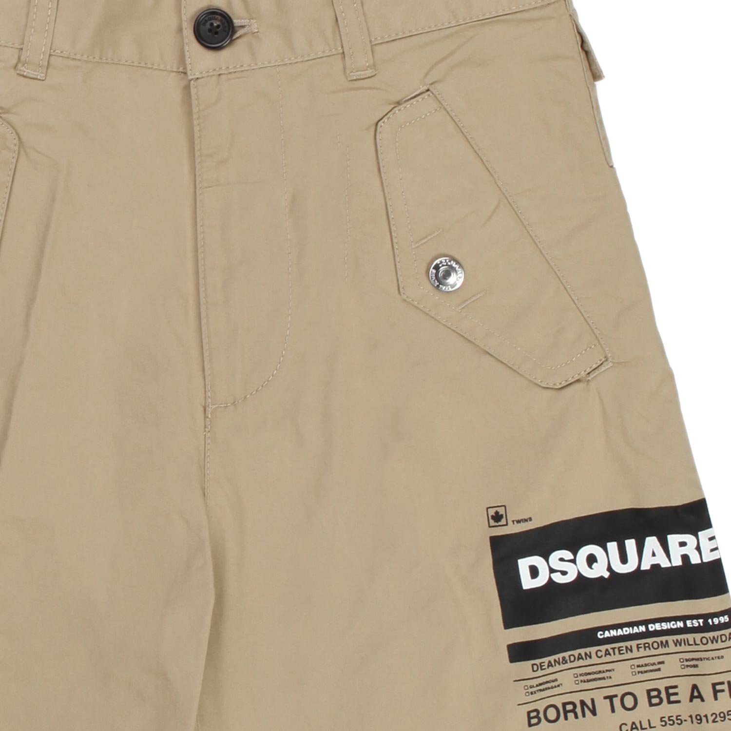 BERMUDA BEIGE TEEN BAMBINO - annameglio.com abbigliamento moda