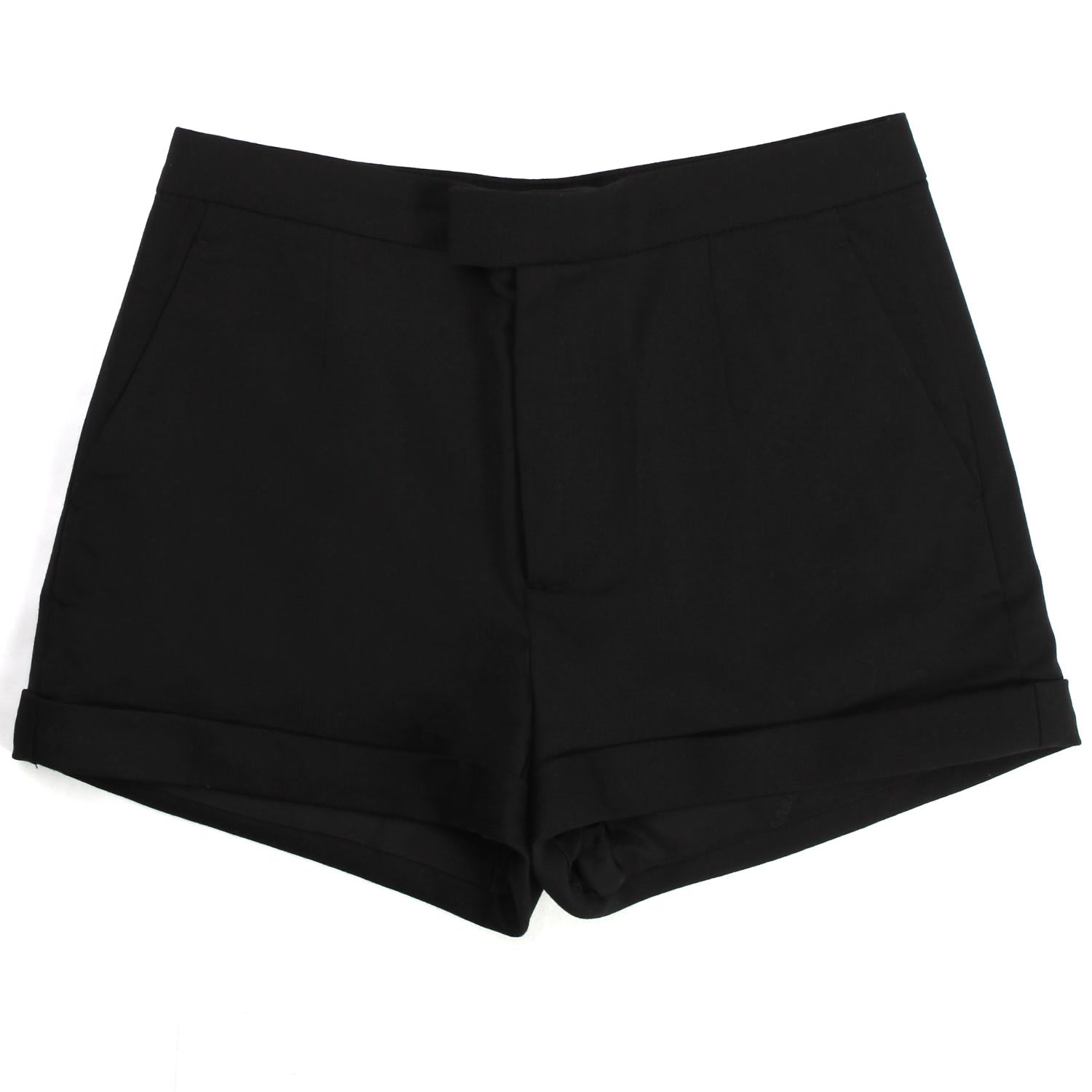 SHORTS NERI FRESCO LANA BAMBINA E TEENAGER - annameglio.com abbigliamento moda