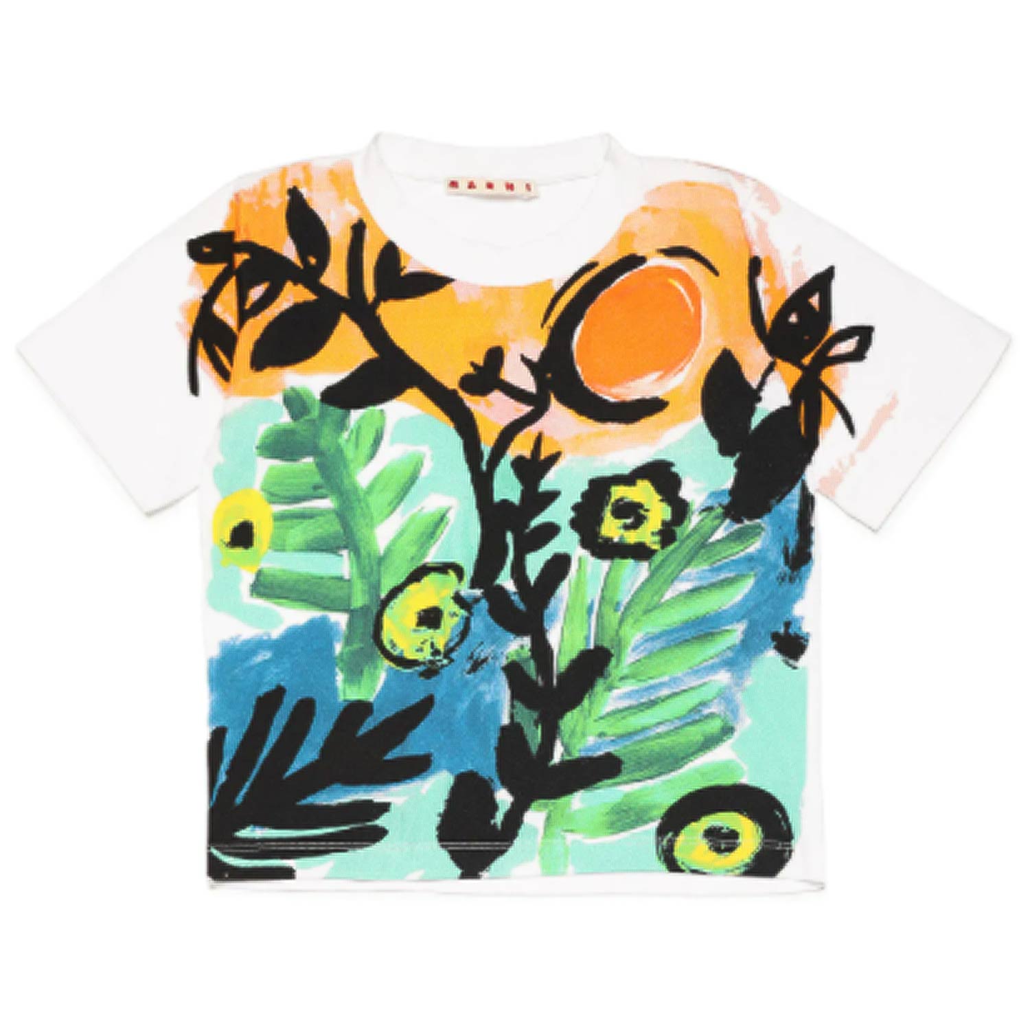 T-SHIRT BIANCA E MULTICOLOR BAMBINA E TEENAGER - annameglio.com abbigliamento moda