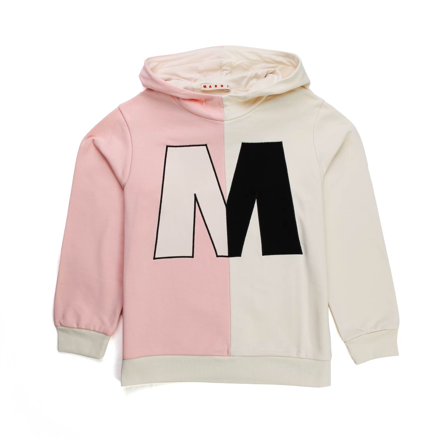 FELPA PANNA E ROSA BAMBINA E TEENAGER - annameglio.com abbigliamento moda