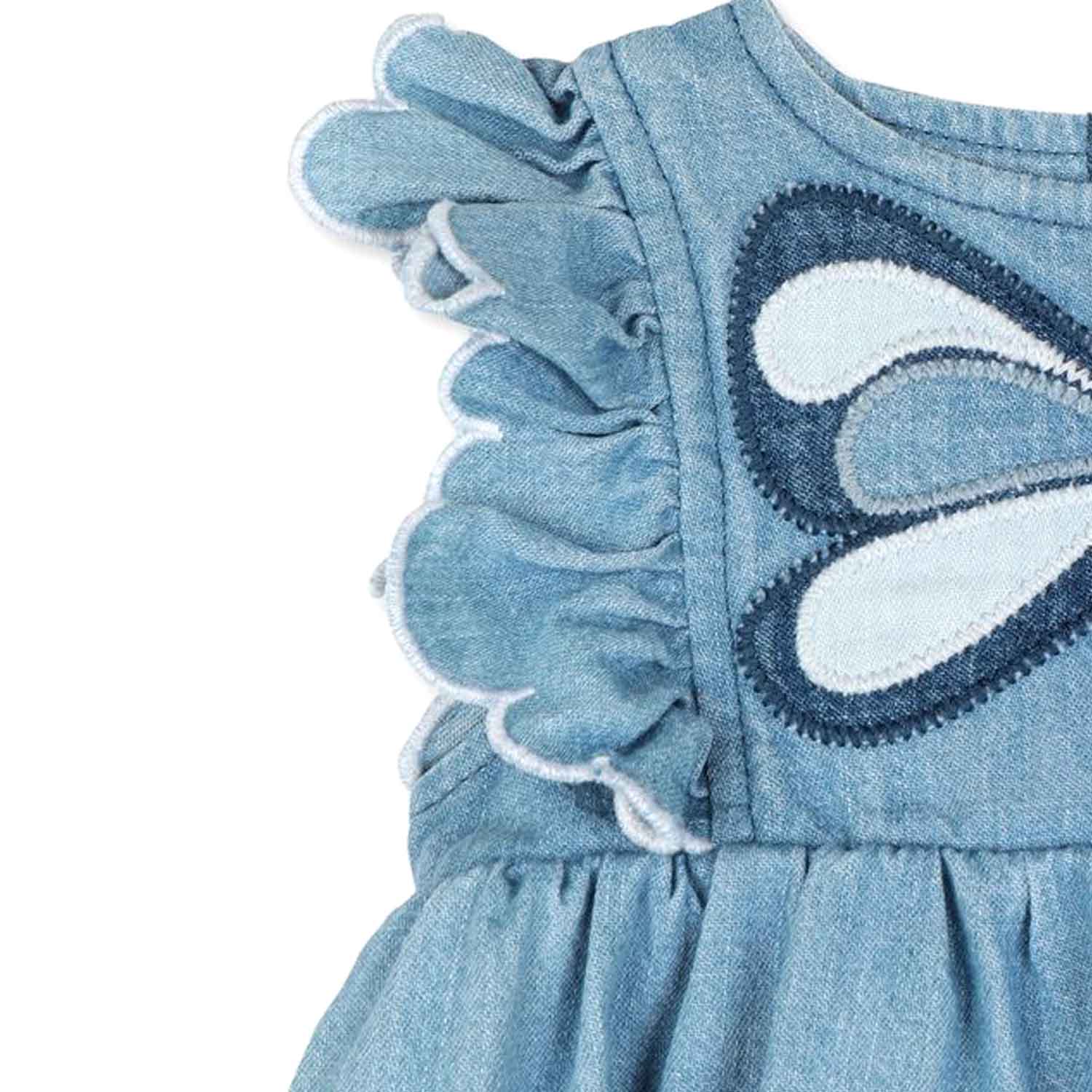 ABITO DENIM NEONATA - annameglio.com abbigliamento moda