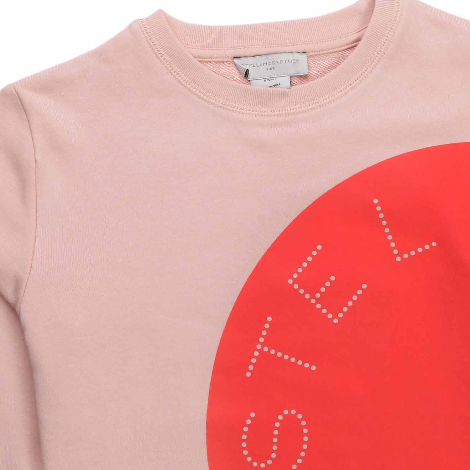 FELPA ROSA CON STAMPA BAMBINA E TEENAGER - annameglio.com abbigliamento moda