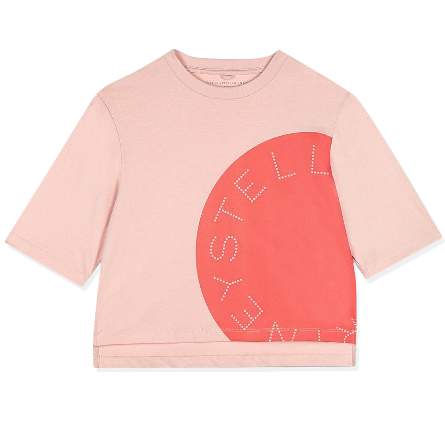 T-SHIRT ROSA CON LOGO GIRL - annameglio.com abbigliamento moda