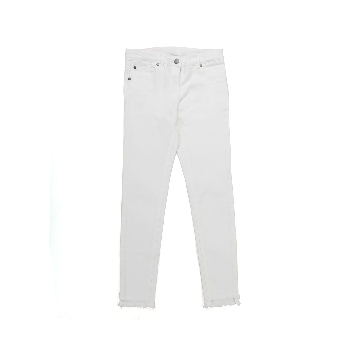 JEANS BIANCO TEEN BAMBINA - annameglio.com abbigliamento moda