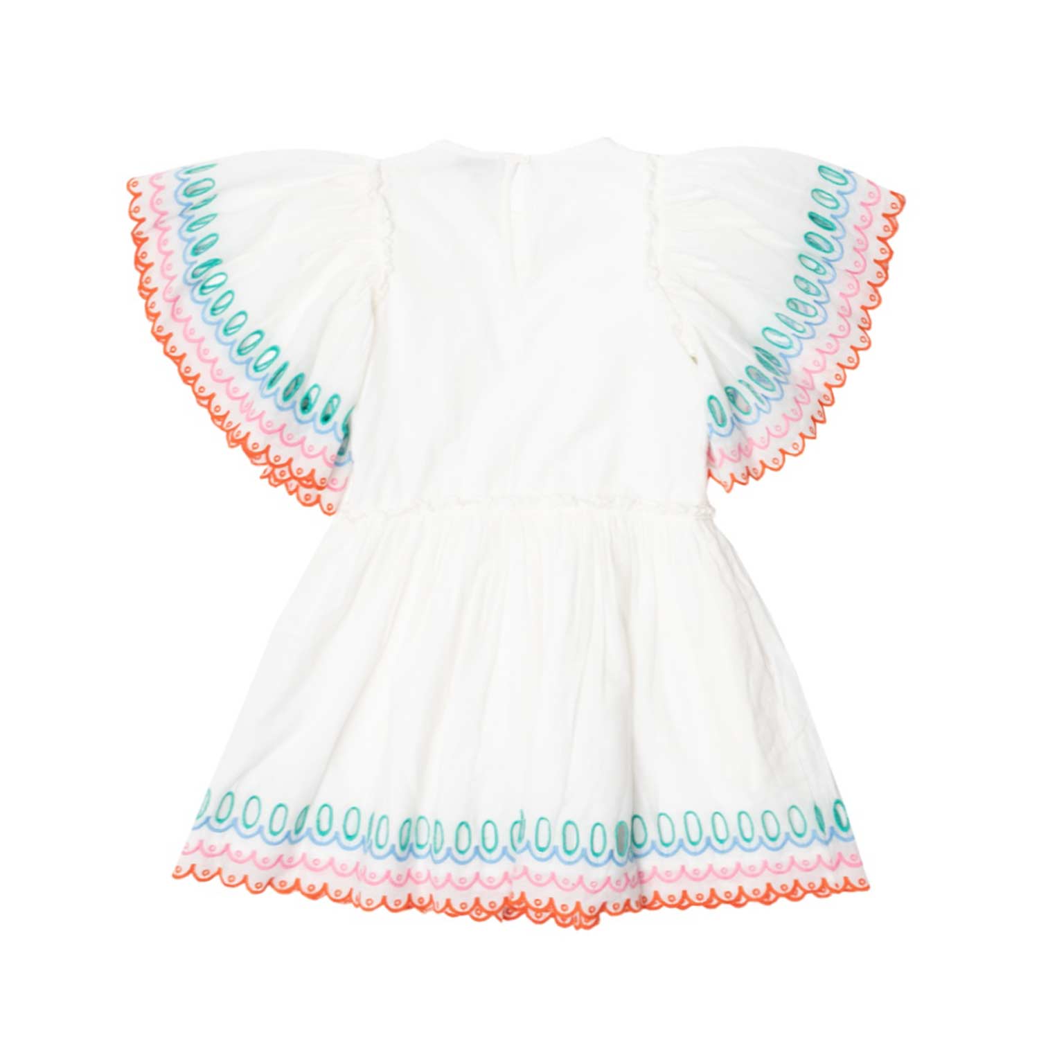 TOP RICAMATO BIANCO BAMBINA E TEENAGER - annameglio.com abbigliamento moda